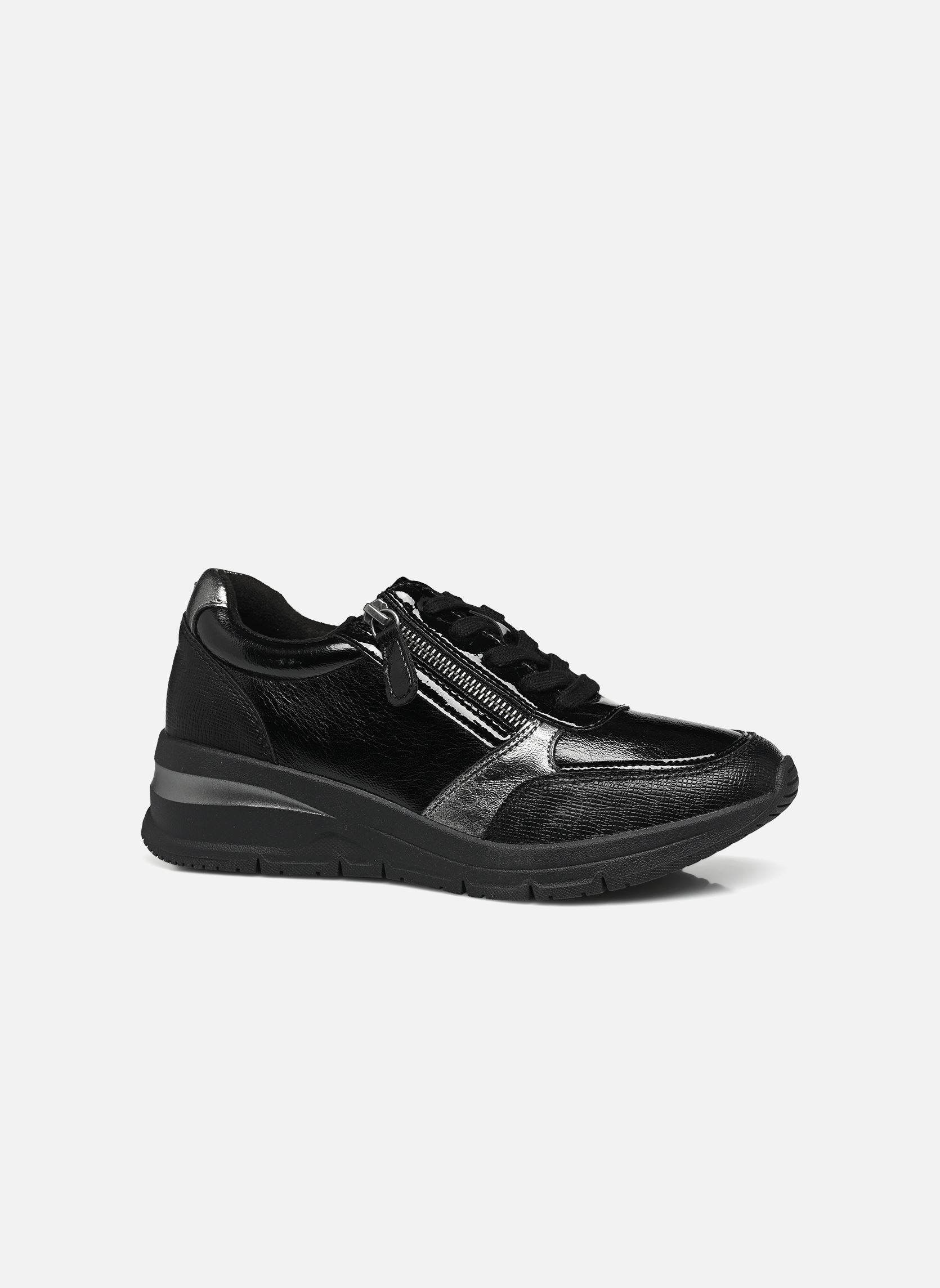 Baskets compensées COBALTO M02201 femme noir Comfeet Baskets compensées COBALTO M02201 femme noir BLACK