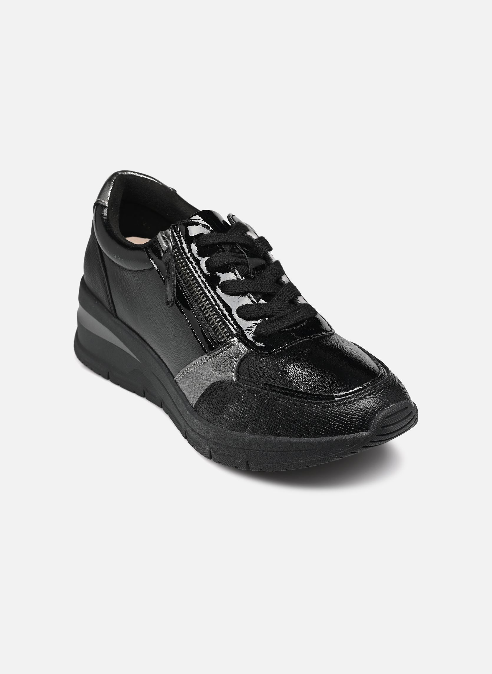 Baskets compensées COBALTO M02201 femme noir Comfeet Baskets compensées COBALTO M02201 femme noir BLACK