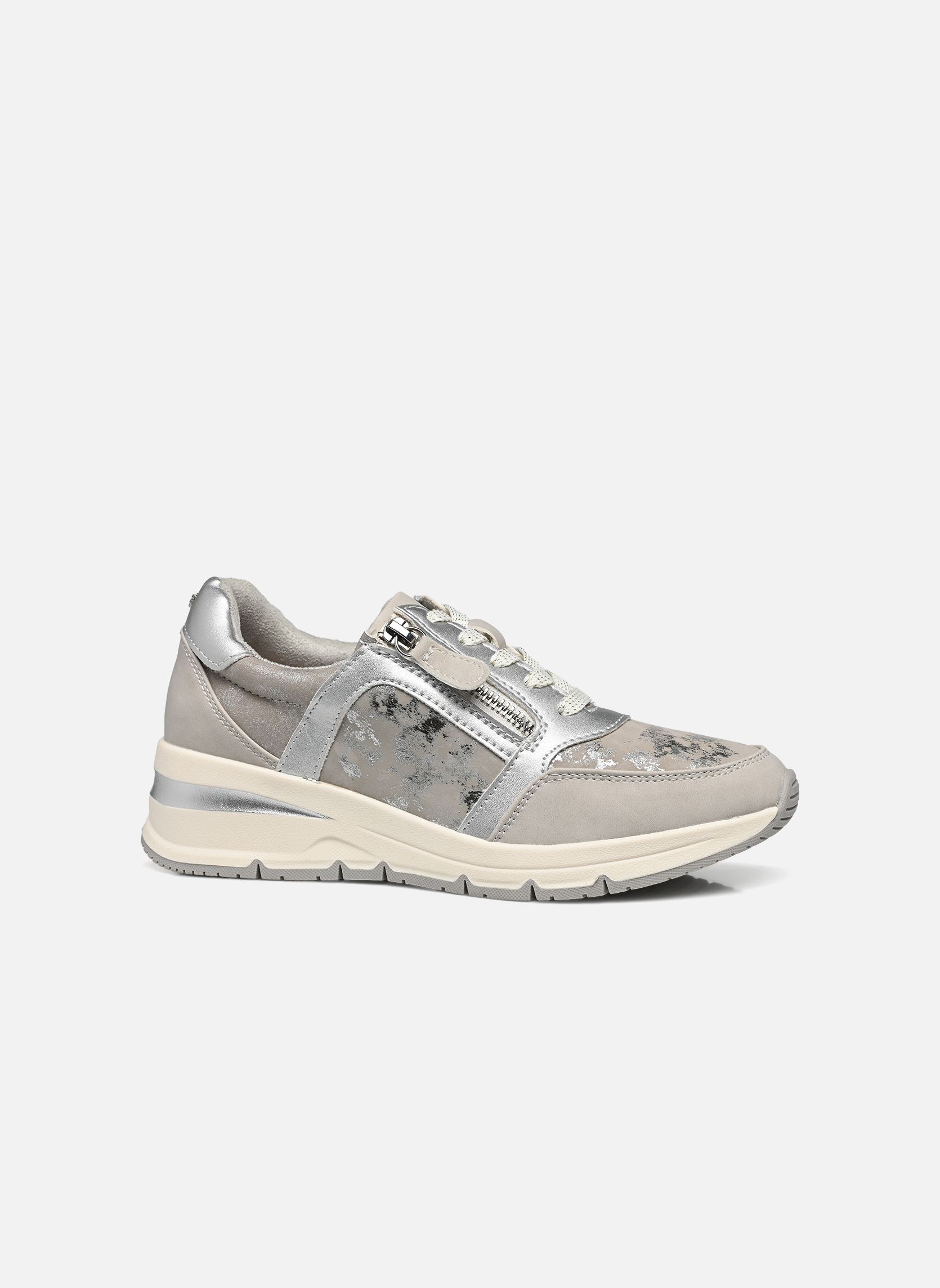 Sneakers con zeppa COBALTO M02201 donna argento Comfeet Sneakers con zeppa COBALTO M02201 donna argento SILVER