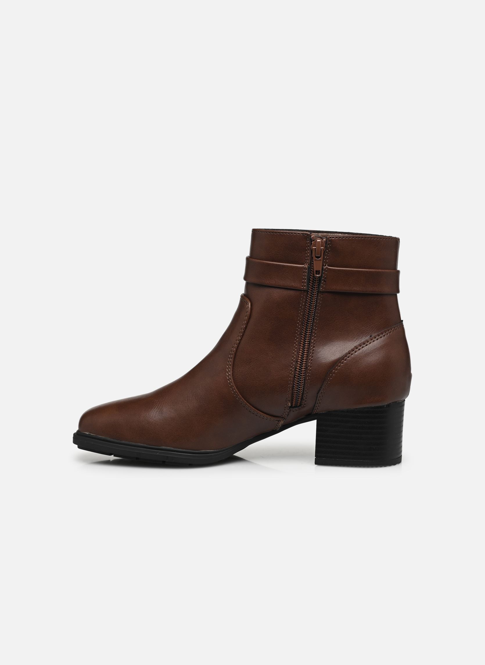 Stiefeletten und Stiefel PRISM M00304 damen braun Comfeet Stiefeletten und Stiefel PRISM M00304 damen braun BROWN