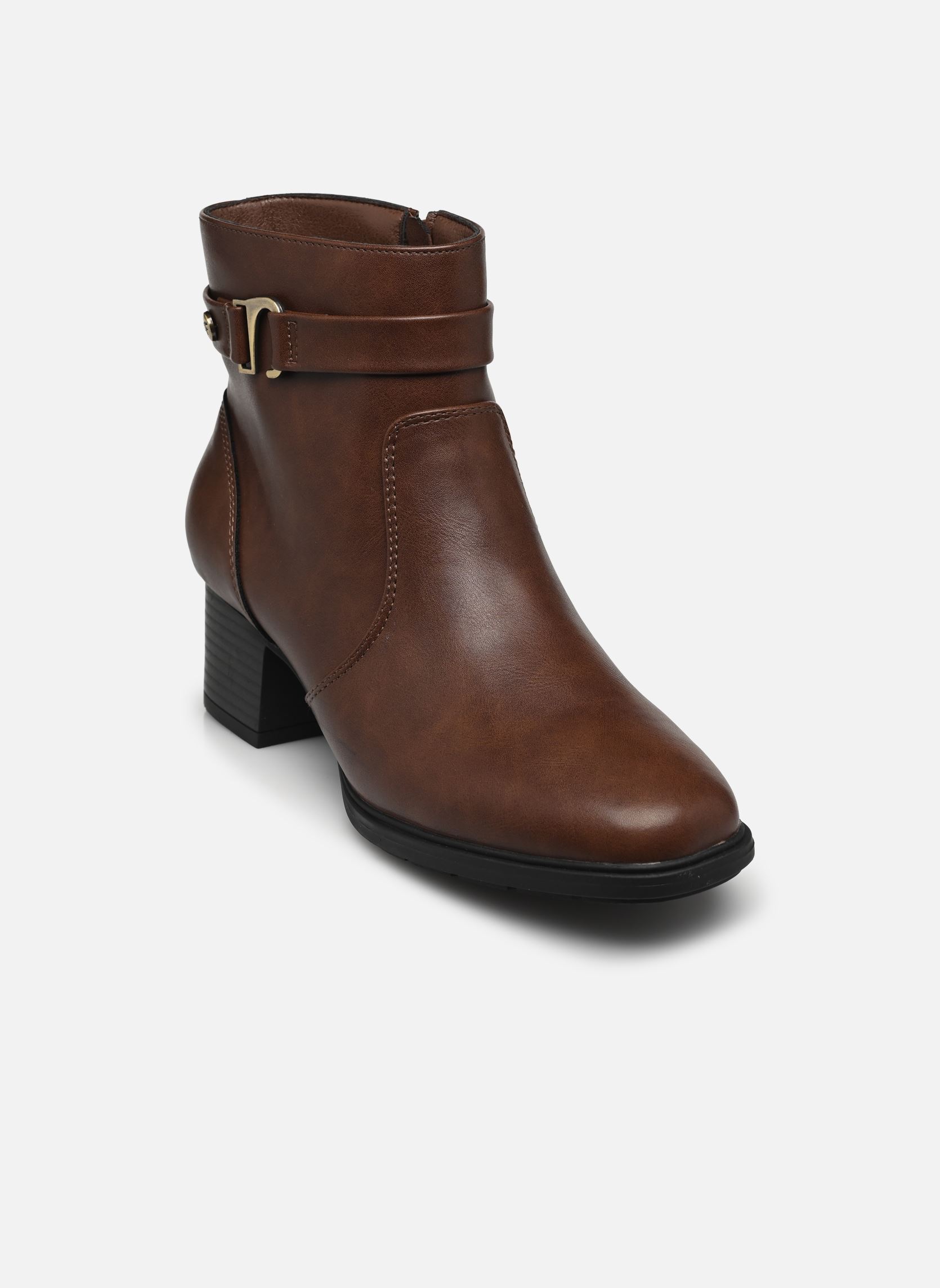 Stiefeletten und Stiefel PRISM M00304 damen braun Comfeet Stiefeletten und Stiefel PRISM M00304 damen braun BROWN