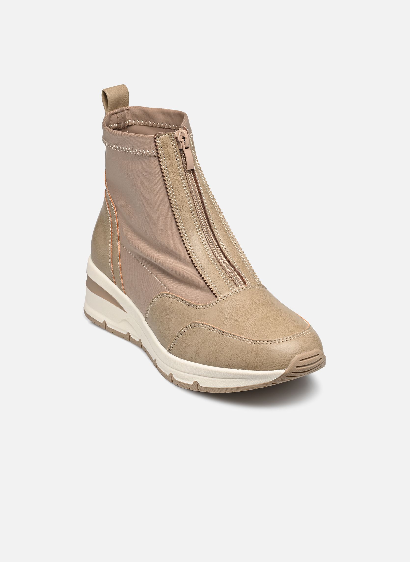 Baskets montantes COBALTO M02202 femme beige Comfeet Baskets montantes COBALTO M02202 femme beige BEIGE