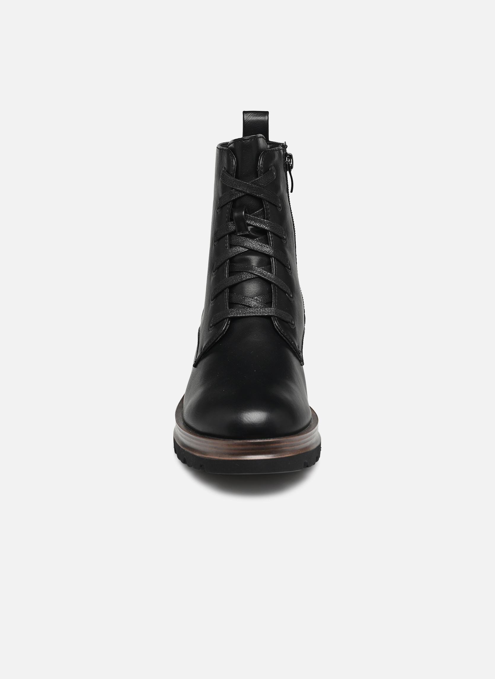 Bottines à lacets CYAN M01905 femme noir Comfeet Bottines à lacets CYAN M01905 femme noir Black