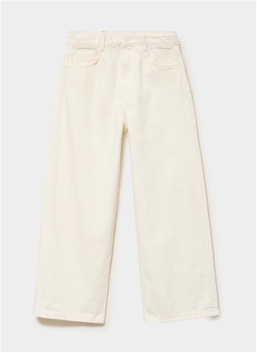 CREEKS Pantalons CRE4_BLUEBERRY fille blanc