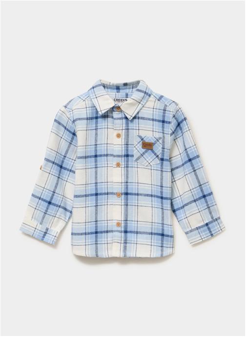 CREEKS Chemises Chemise, blouse - CREB1_CHIRTCHECKS garçon bleu