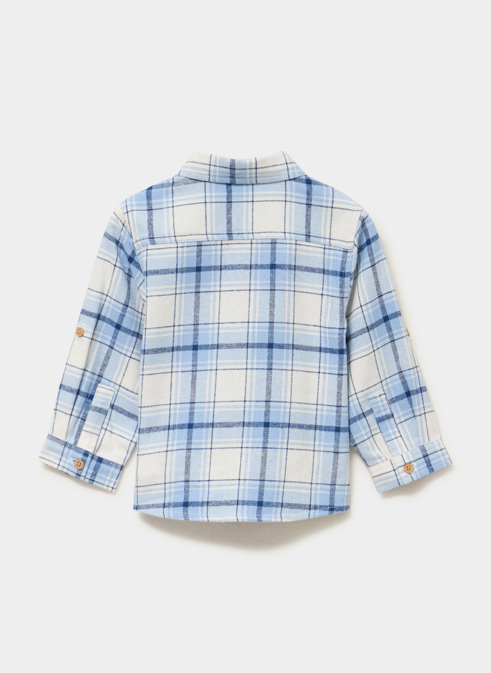 Chemises CREB1_CHIRTCHECKS garçon bleu CREEKS Chemises CREB1_CHIRTCHECKS garçon bleu Bleu clair
