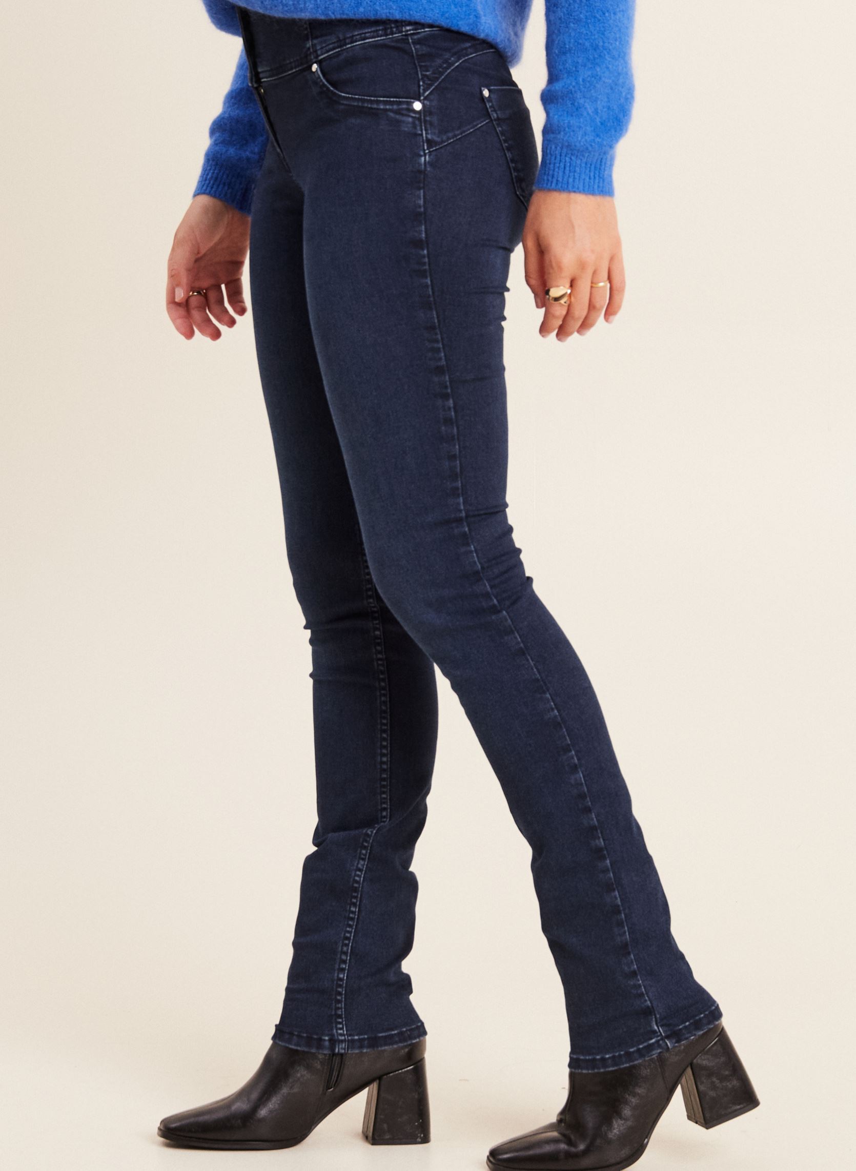 Slim Fit und Skinny Jeans PESHAPYJEAN damen blau Bréal Slim Fit und Skinny Jeans PESHAPYJEAN damen blau DENIM BRUT