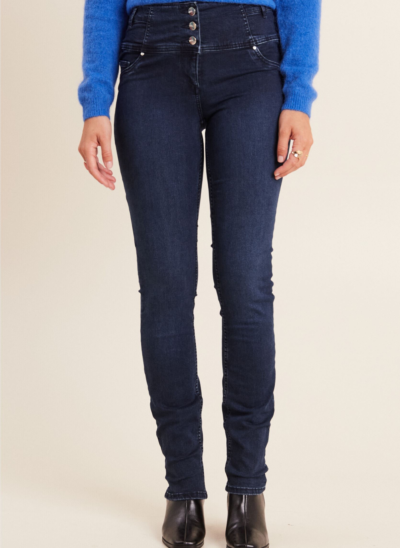 Slim Fit und Skinny Jeans PESHAPYJEAN damen blau Bréal Slim Fit und Skinny Jeans PESHAPYJEAN damen blau DENIM BRUT