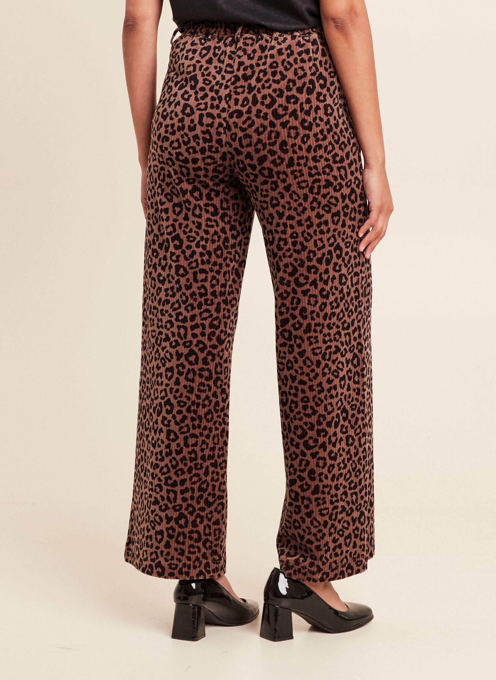 Pantalons larges PEVELOVE femme marron Bréal Pantalons larges PEVELOVE femme marron ANI-LEOBROWN-BR