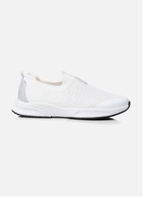 Baskets basses Baskets Femme slip-on sport Blanc femme noir