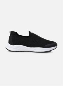 Baskets basses Baskets Femme slip-on sport Blanc femme noir Isotoner Baskets basses Baskets Femme slip-on sport Blanc femme noir Noir verni