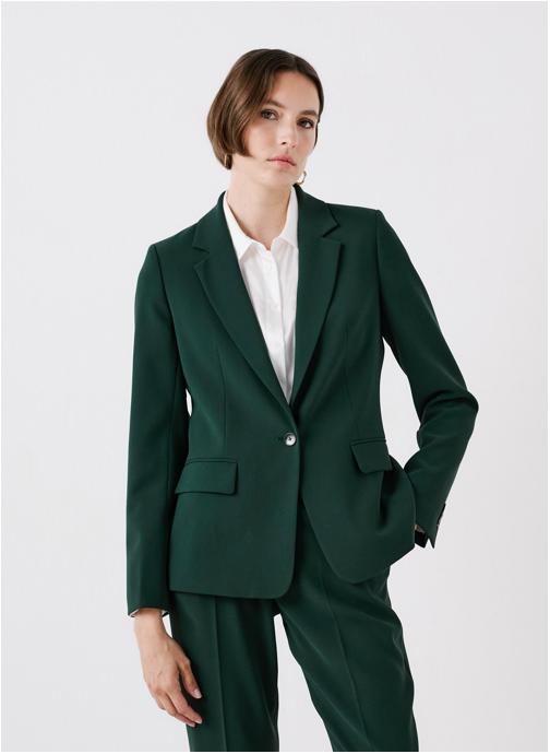Caroll Vestes de costume Blazers - 242V-VANTEA2 femme vert