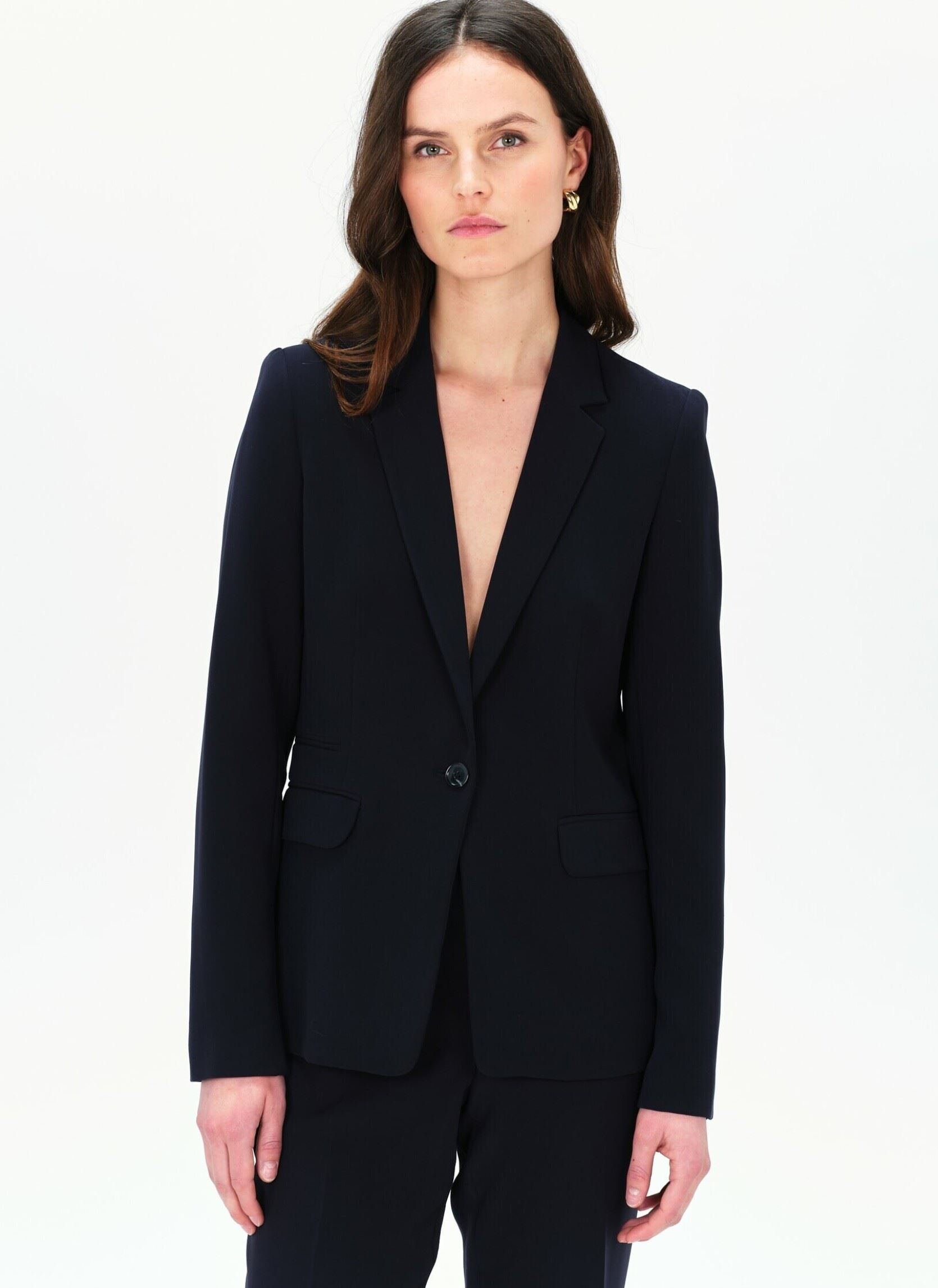 Blazer 232V-VANTEA damen blau Caroll Blazer 232V-VANTEA damen blau MARINE