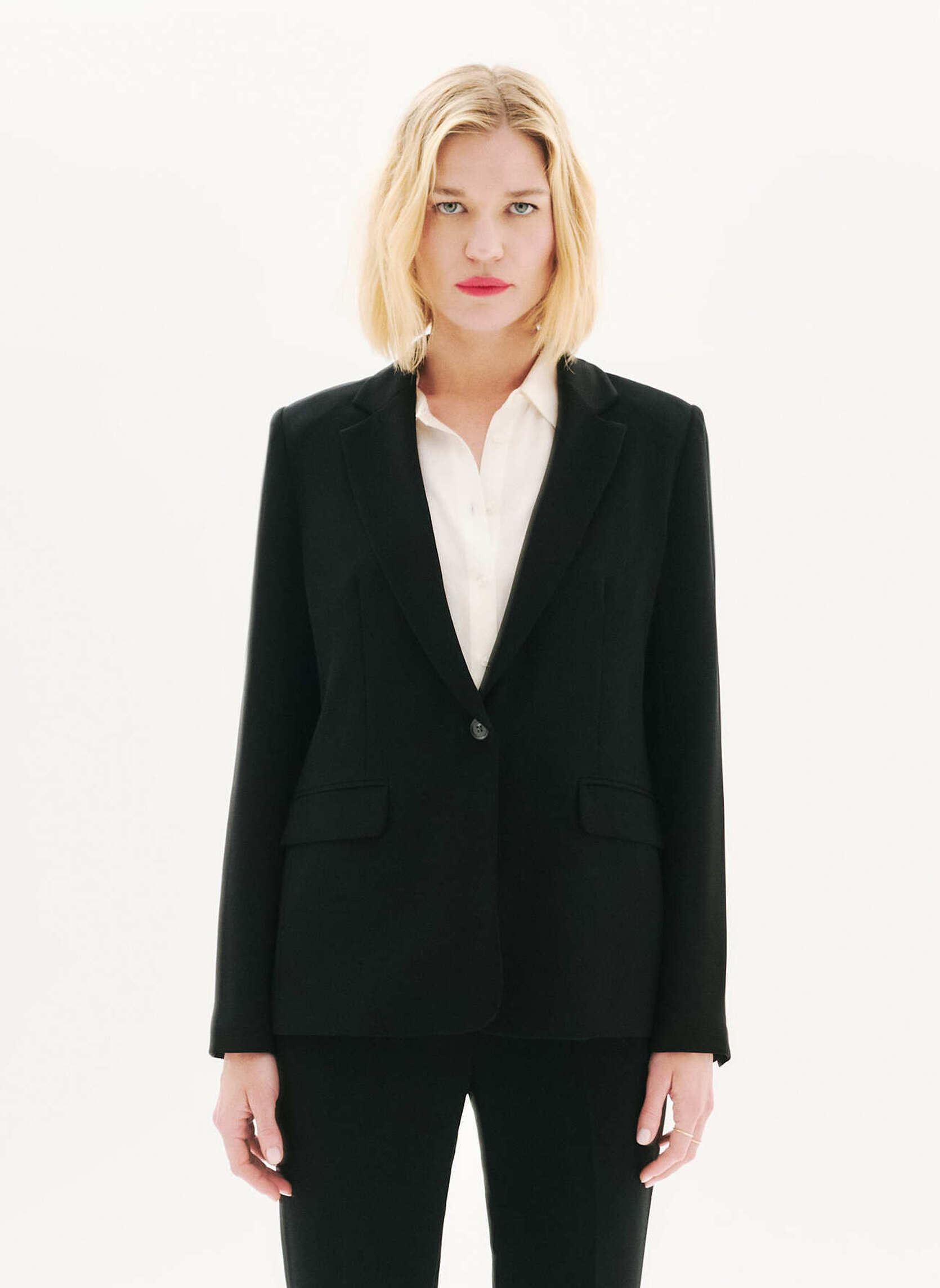 Blazer 232V-VANTEA dames zwart Caroll Blazer 232V-VANTEA dames zwart Noir