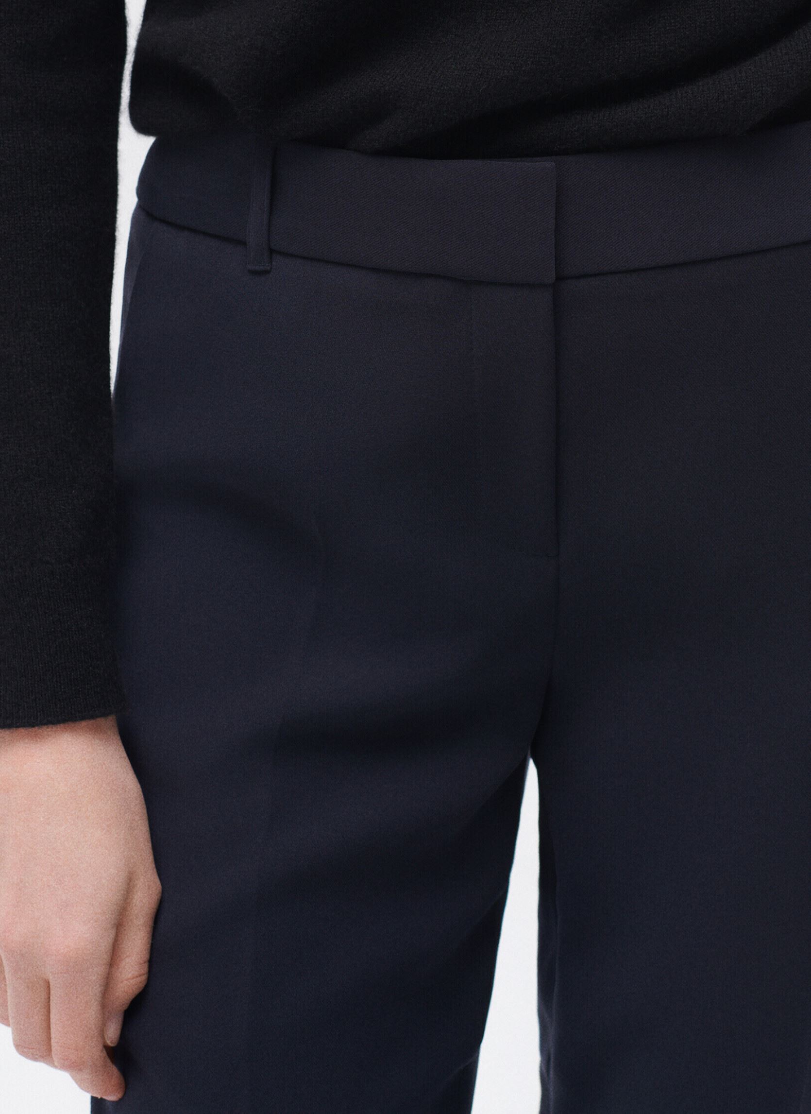 Pantaloni dritti 232P-PGAUTIER donna blu Caroll Pantaloni dritti 232P-PGAUTIER donna blu MARINE