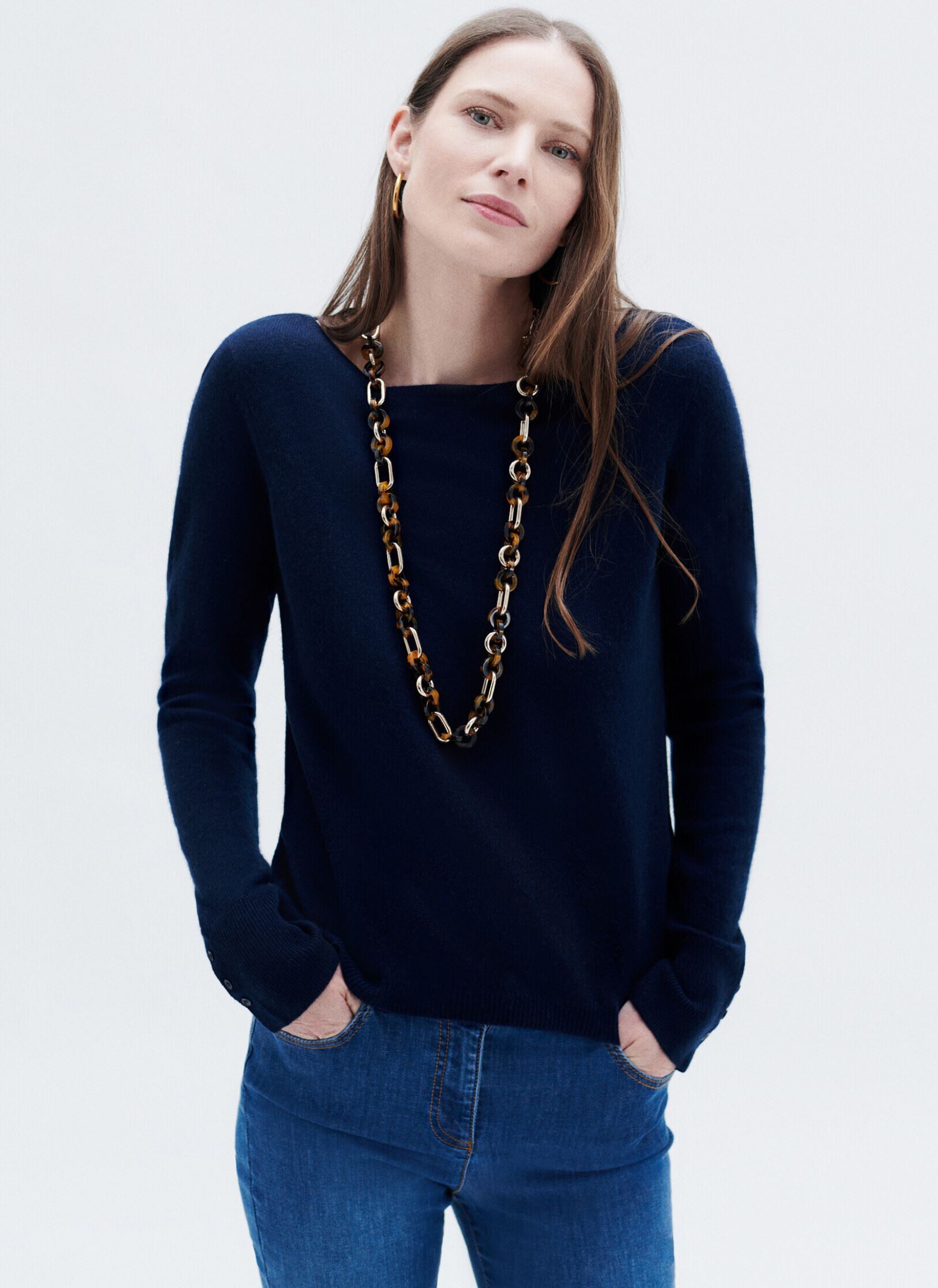 Pullover 232K-MZOAN damen blau Caroll Pullover 232K-MZOAN damen blau MARINE