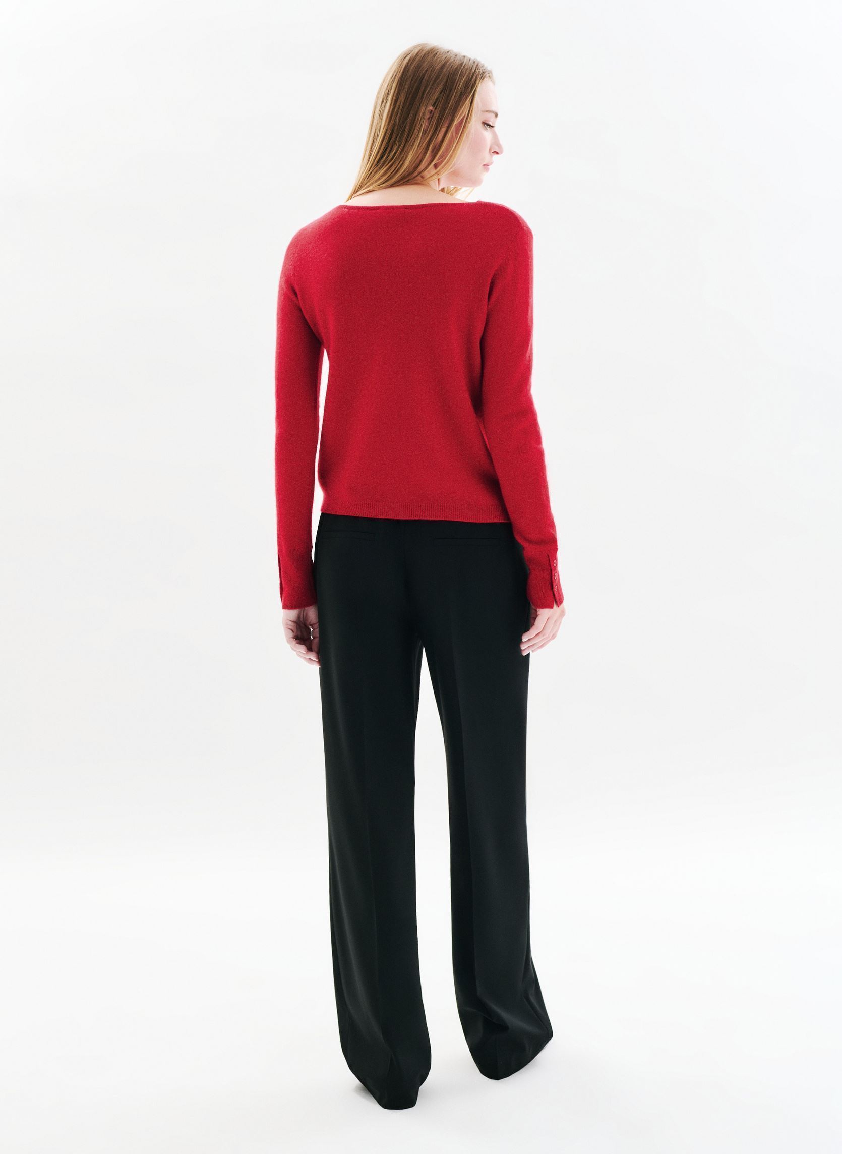 Pullover 232K-MZOAN damen rot Caroll Pullover 232K-MZOAN damen rot EQUESTRIAN RED