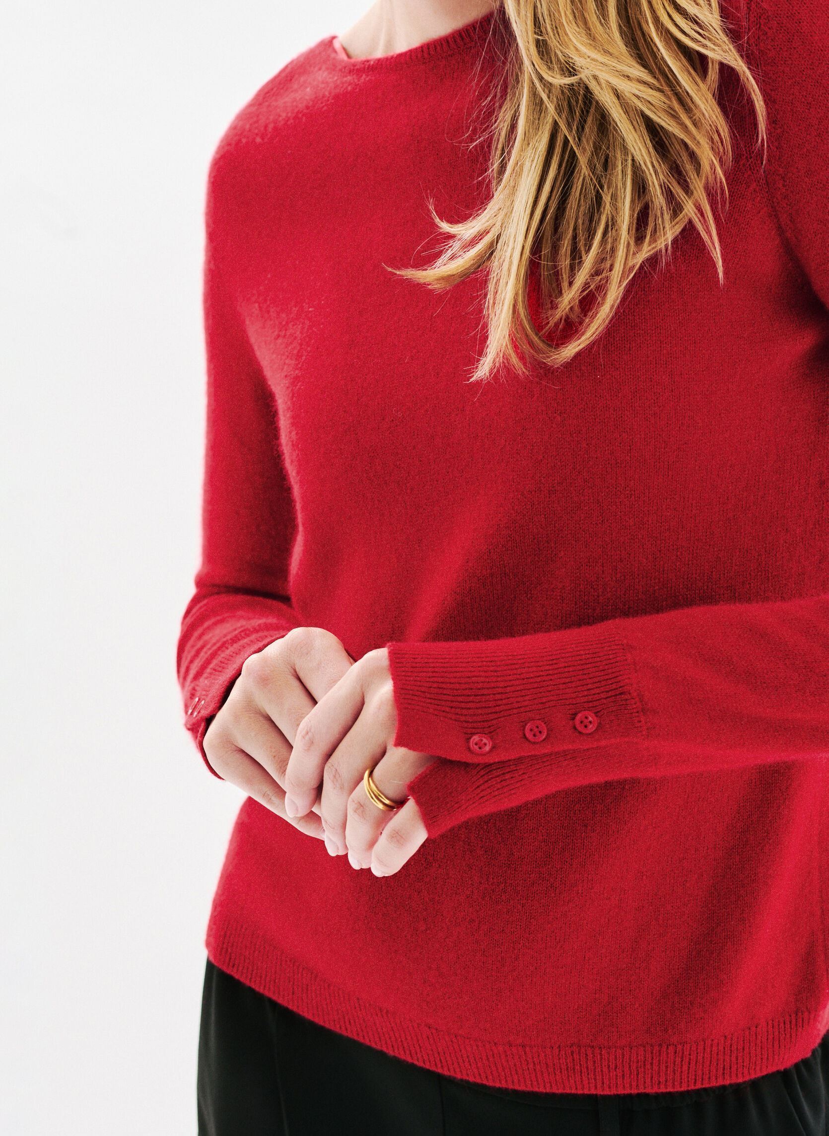 Pullover 232K-MZOAN damen rot Caroll Pullover 232K-MZOAN damen rot EQUESTRIAN RED