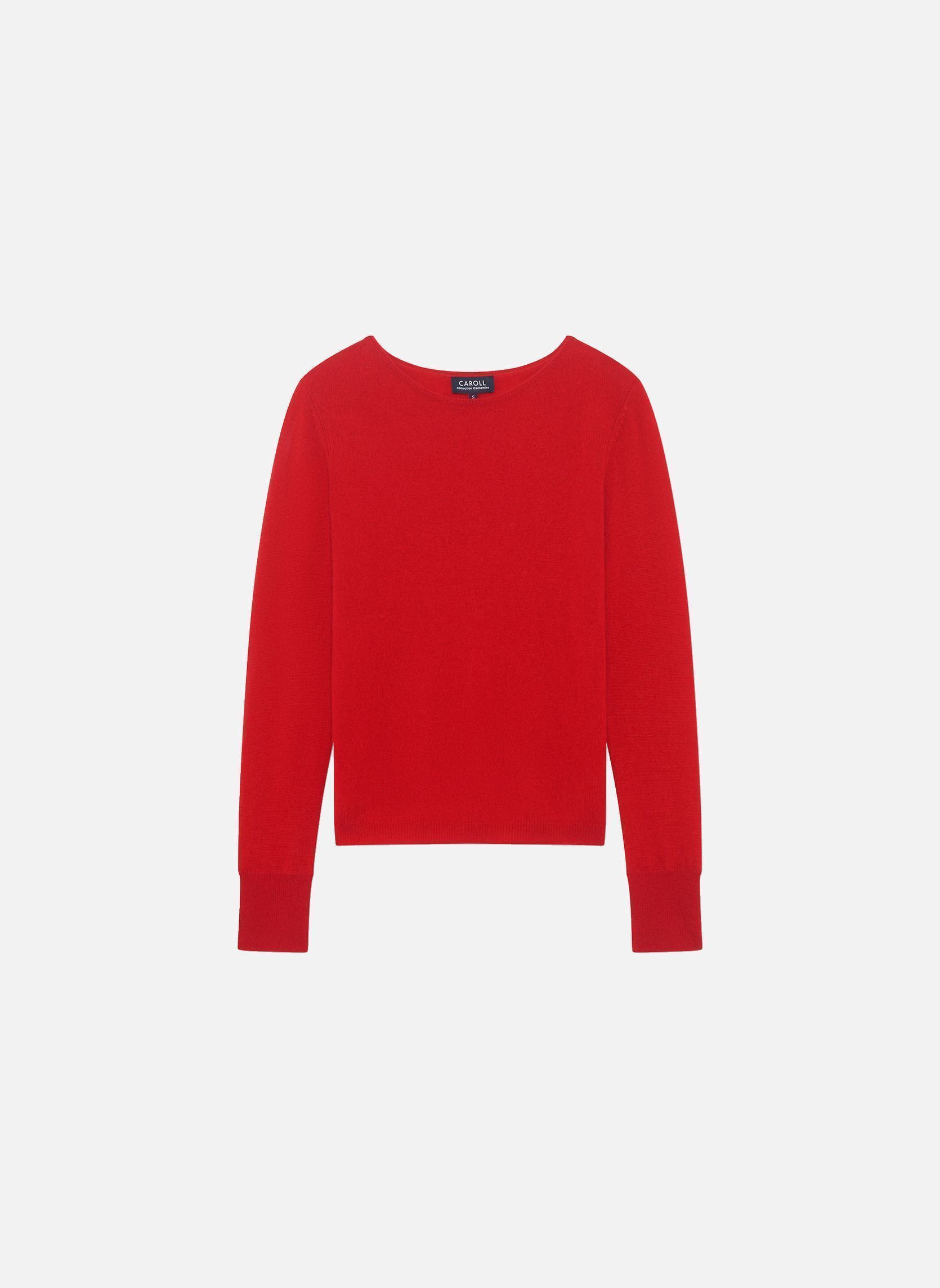 Pullover 232K-MZOAN damen rot Caroll Pullover 232K-MZOAN damen rot EQUESTRIAN RED