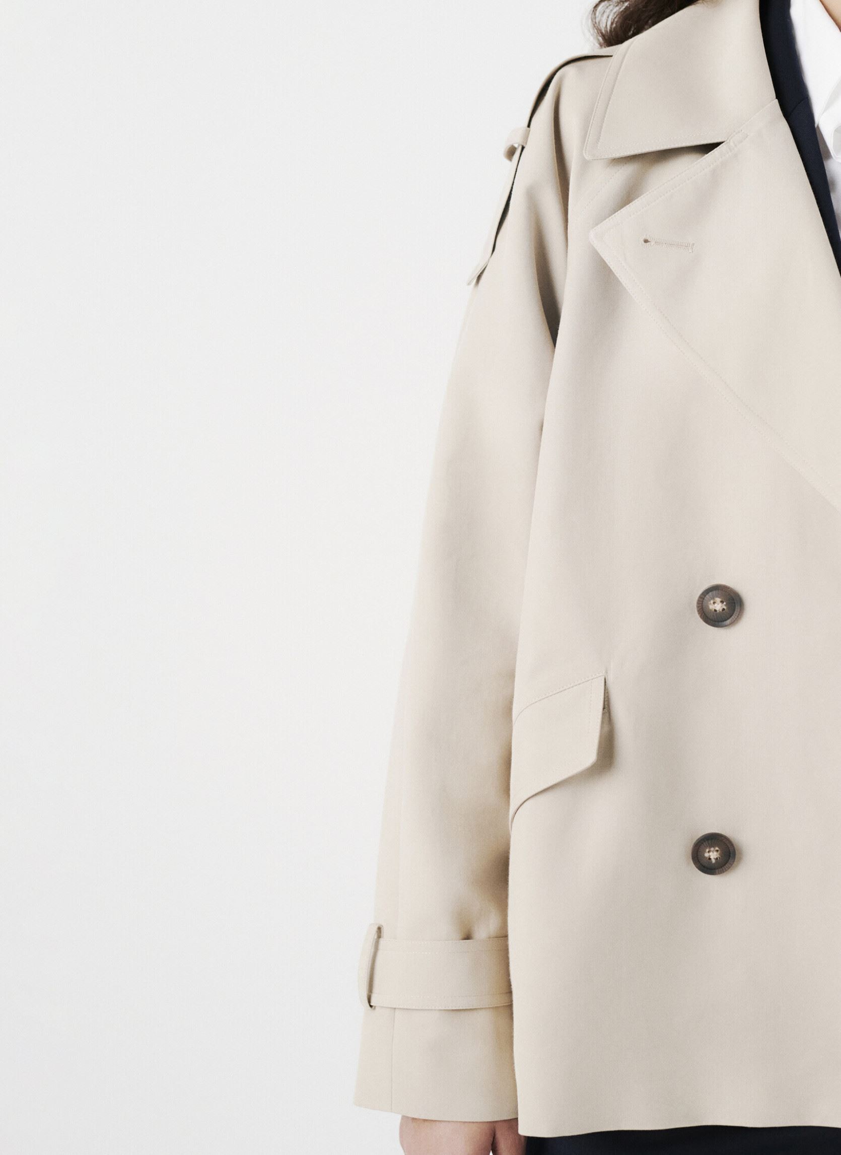 Trenchcoats 242G-GOURMAND dames beige Caroll Trenchcoats 242G-GOURMAND dames beige BEIGE