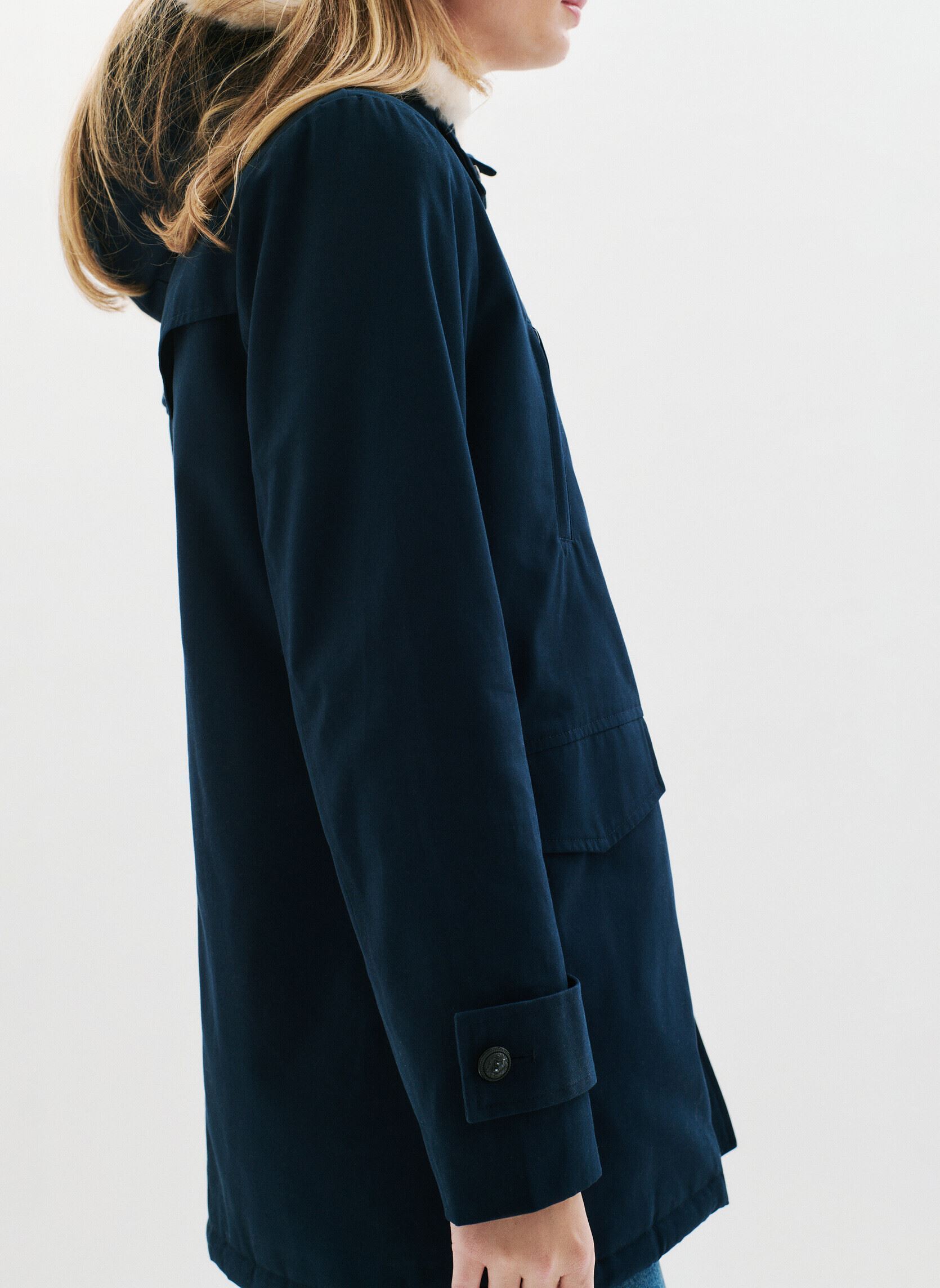 Manteaux MJ001-ELECTRAB femme bleu Caroll Manteaux MJ001-ELECTRAB femme bleu SKY CAPTAIN