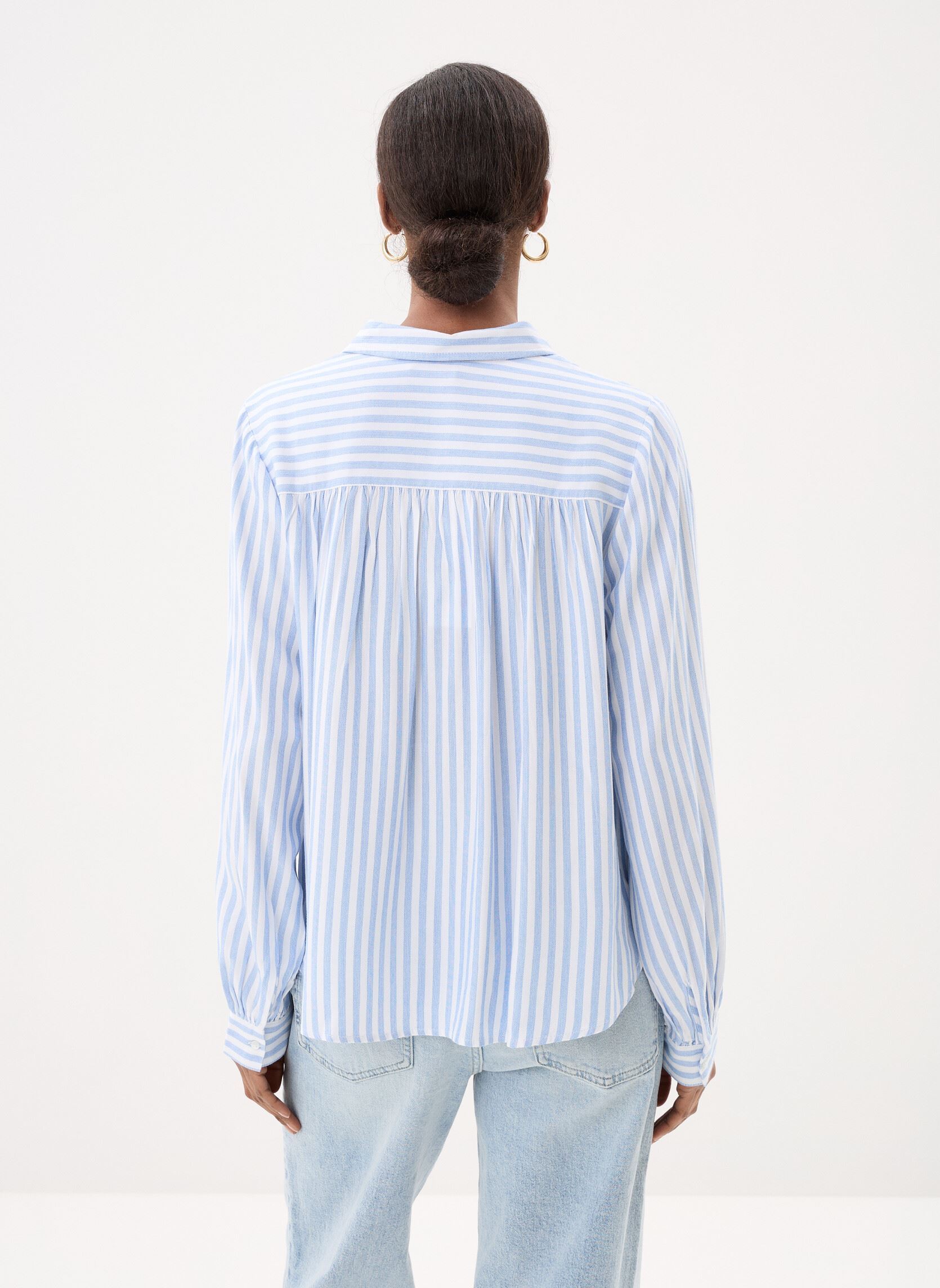 Blouses met lange mouwen CHEBLOUSE dames blauw Georgia Rose Blouses met lange mouwen CHEBLOUSE dames blauw FROZEN FJORD