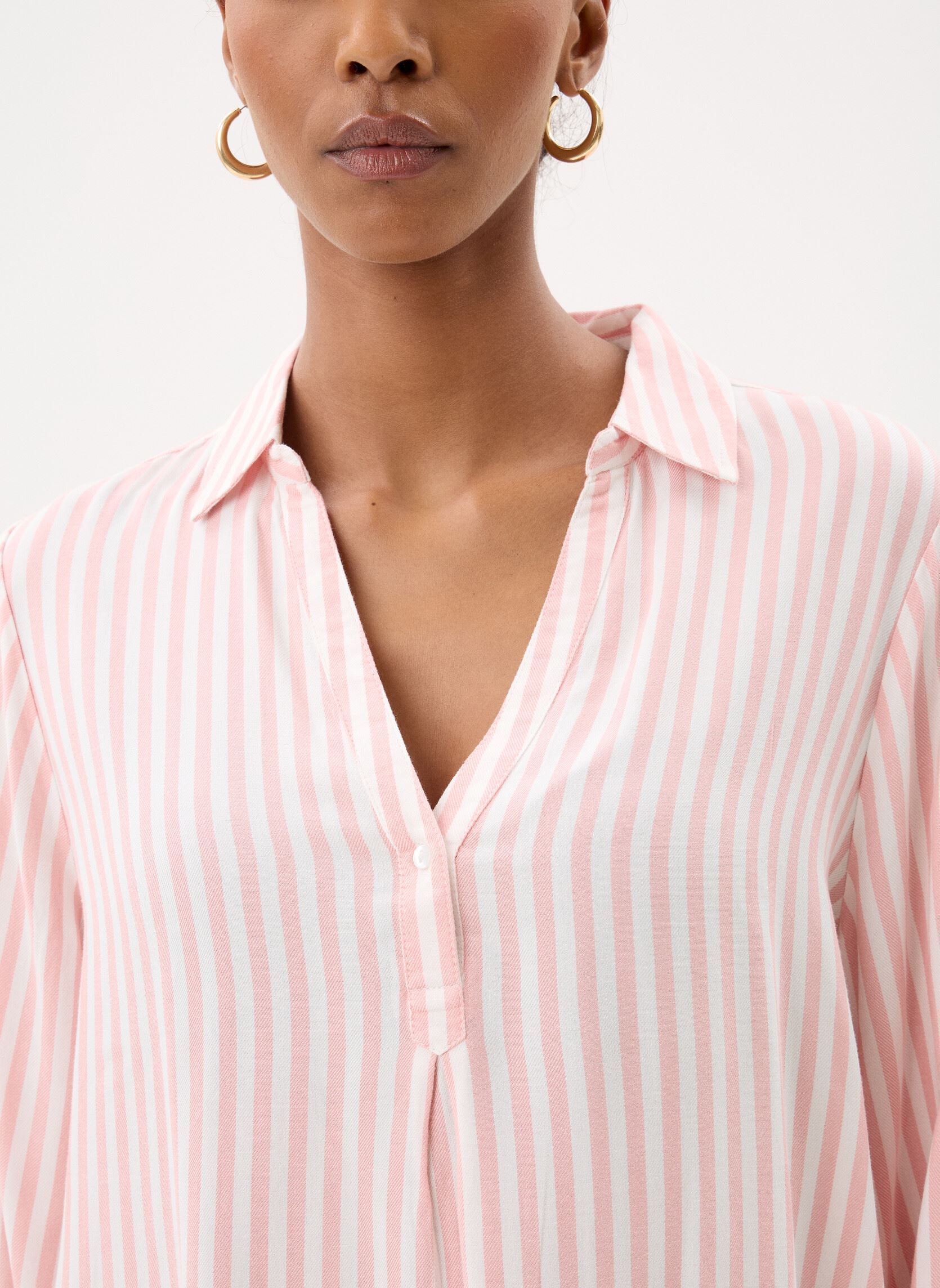 Langarm-Blusen CHEBLOUSE damen rosa Georgia Rose Langarm-Blusen CHEBLOUSE damen rosa SILVER PINK