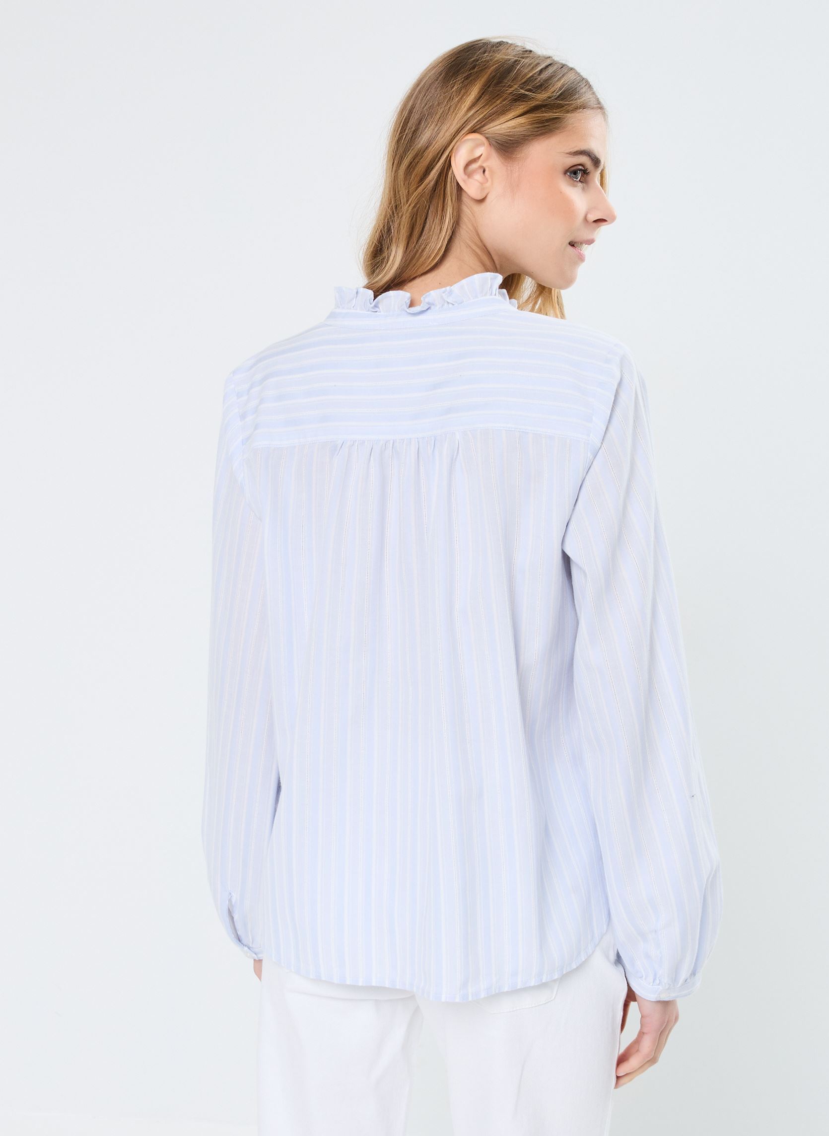 Blouses manches longues CHEBLOUSE2 femme bleu Georgia Rose Blouses manches longues CHEBLOUSE2 femme bleu RAY-BLOUCOL-BL