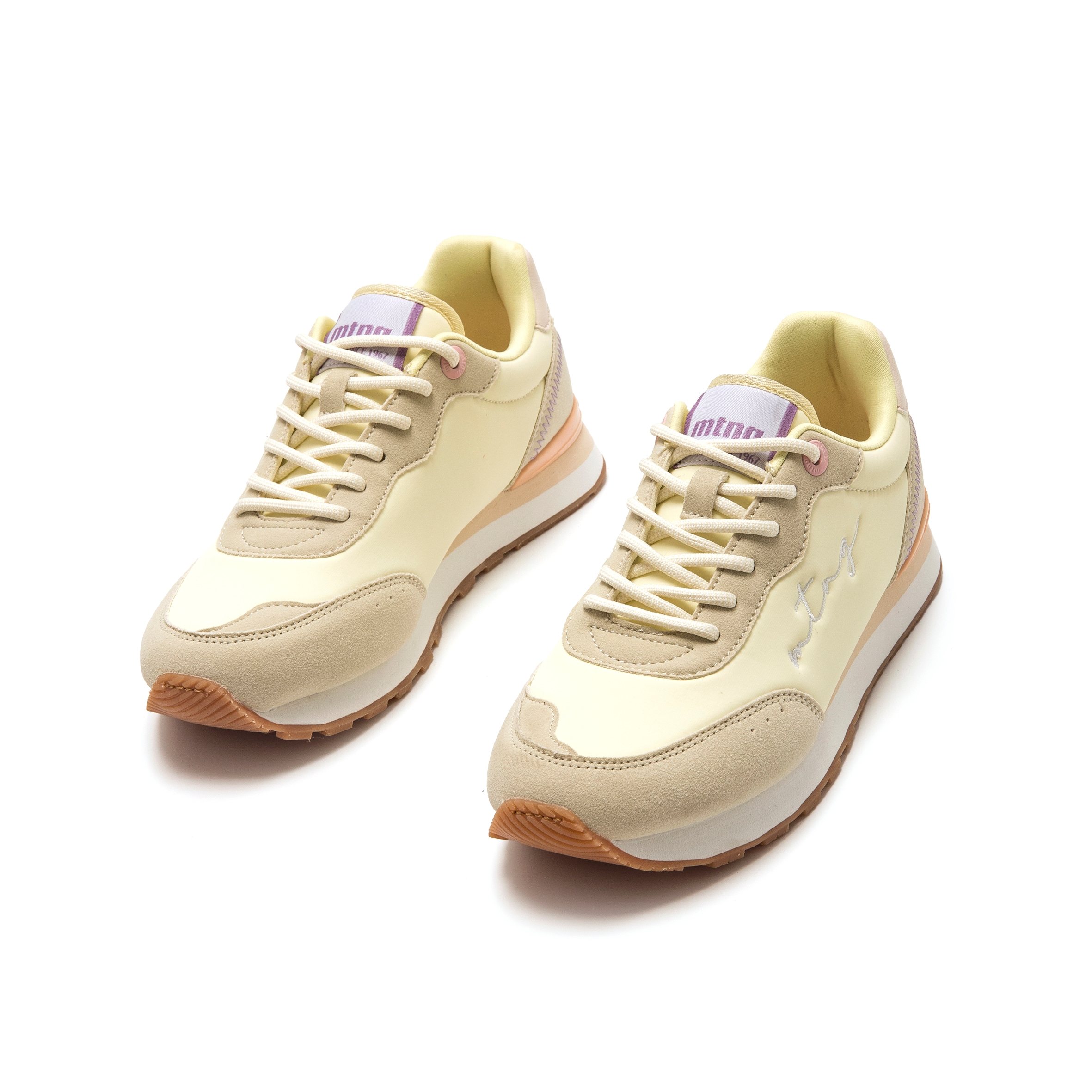 Baskets basses Sneakers Femme MTNG JOGGO jaune femme jaune MTNG Baskets basses Sneakers Femme MTNG JOGGO jaune femme jaune Jaune clair