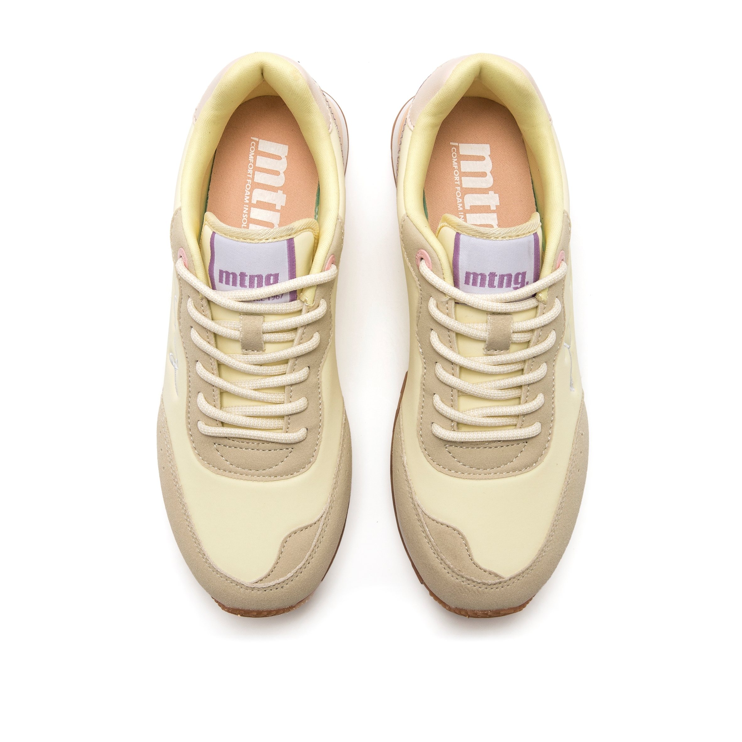 Baskets basses Sneakers Femme MTNG JOGGO jaune femme jaune MTNG Baskets basses Sneakers Femme MTNG JOGGO jaune femme jaune Jaune clair