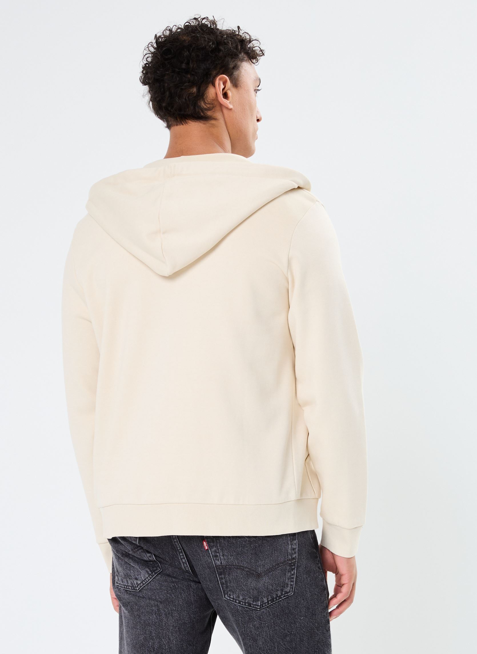 Sweaters met rits MARLONE sweat heren beige MADE BY Sweaters met rits MARLONE sweat heren beige BIRCH