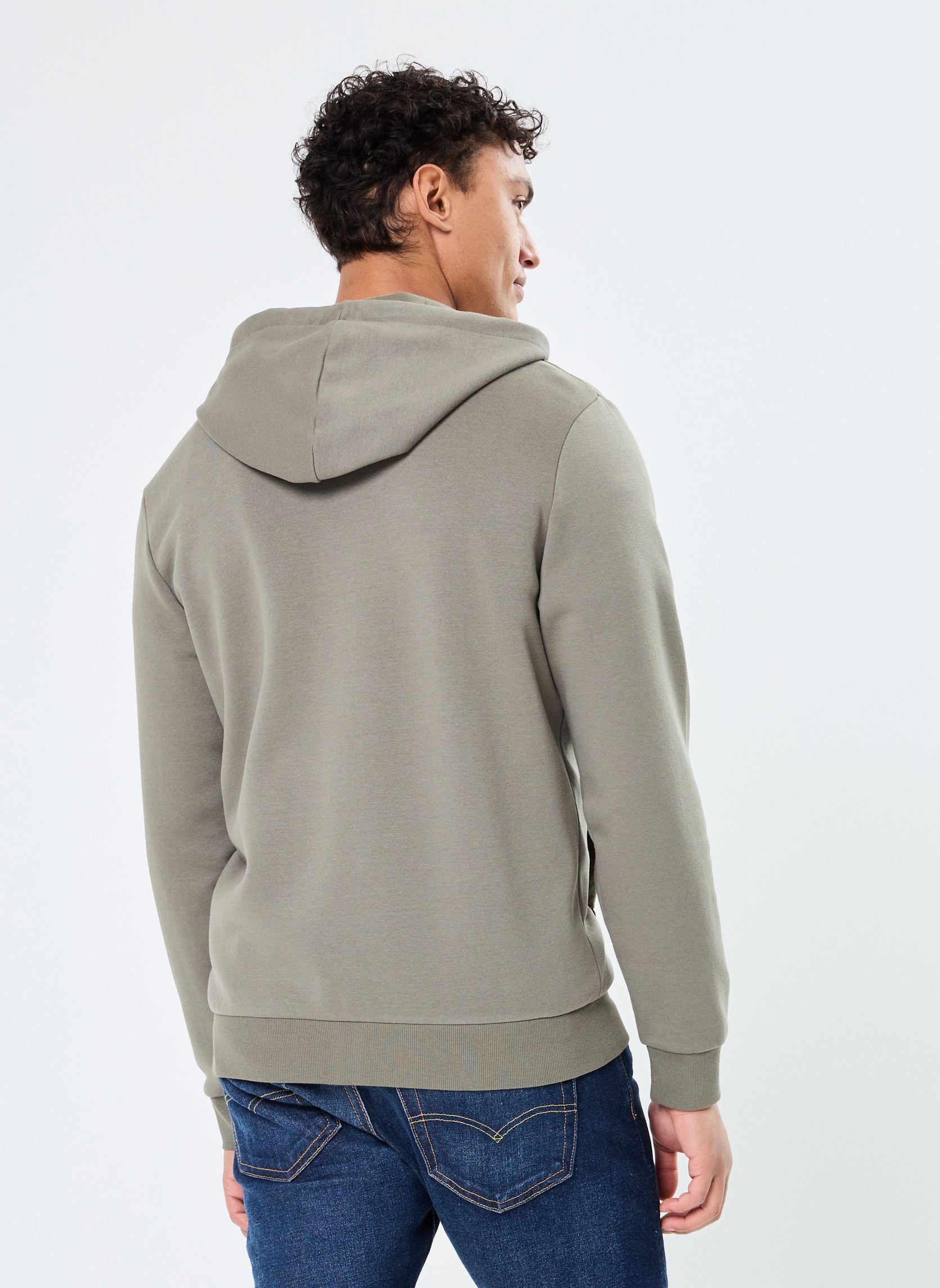 Sweats zippés MARLONE sweat homme vert MADE BY Sweats zippés MARLONE sweat homme vert MULLED BASIL
