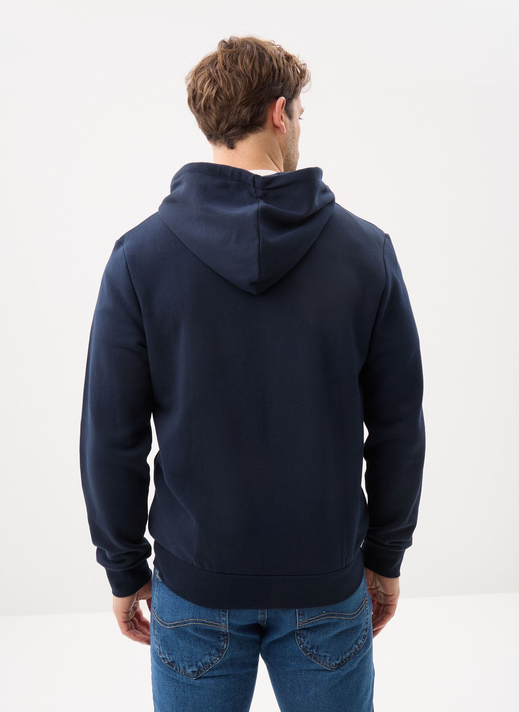 Sweatshirts mit Reißverschluss MARLONE sweat herren blau MADE BY Sweatshirts mit Reißverschluss MARLONE sweat herren blau Z**MARINE