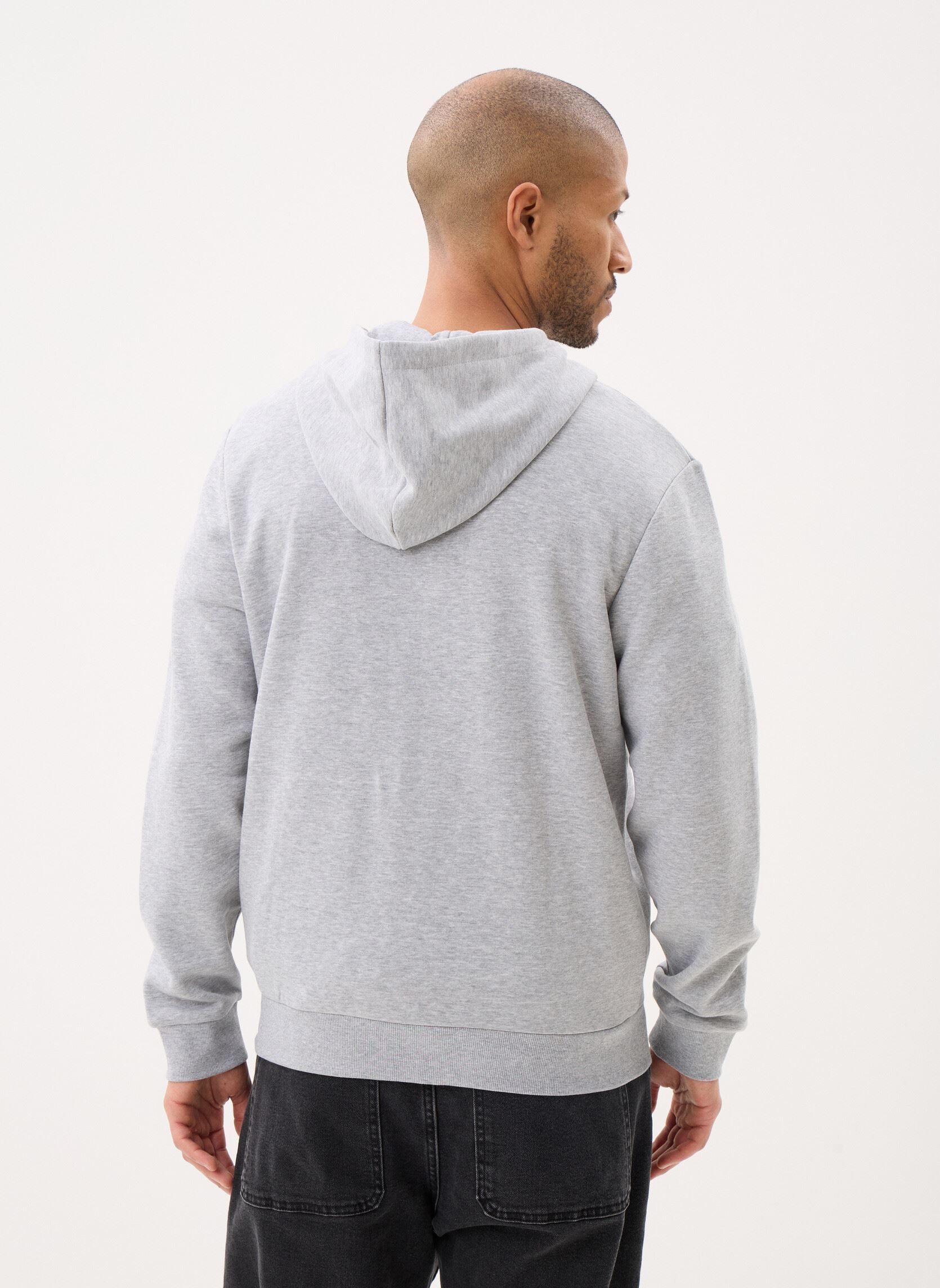 Sweats zippés MARLONE sweat homme gris MADE BY Sweats zippés MARLONE sweat homme gris Gris Chine