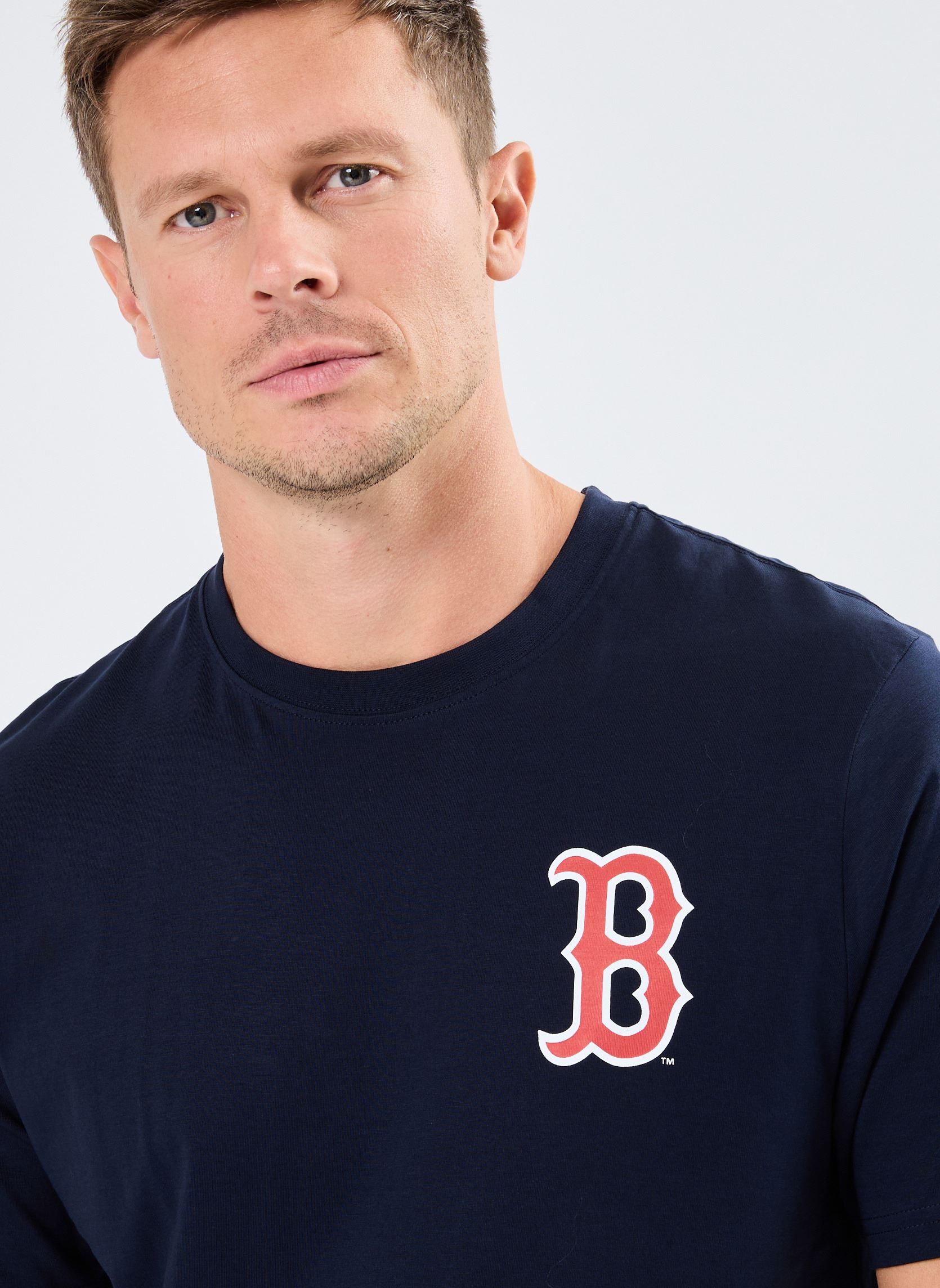 Tee-shirts manches courtes 47 TEE MLB BOSTON RED SOX BACKER ECHO FA homme bleu 47 BRAND Tee-shirts manches courtes 47 TEE MLB BOSTON RED SOX BACKER ECHO FA homme bleu NAVY