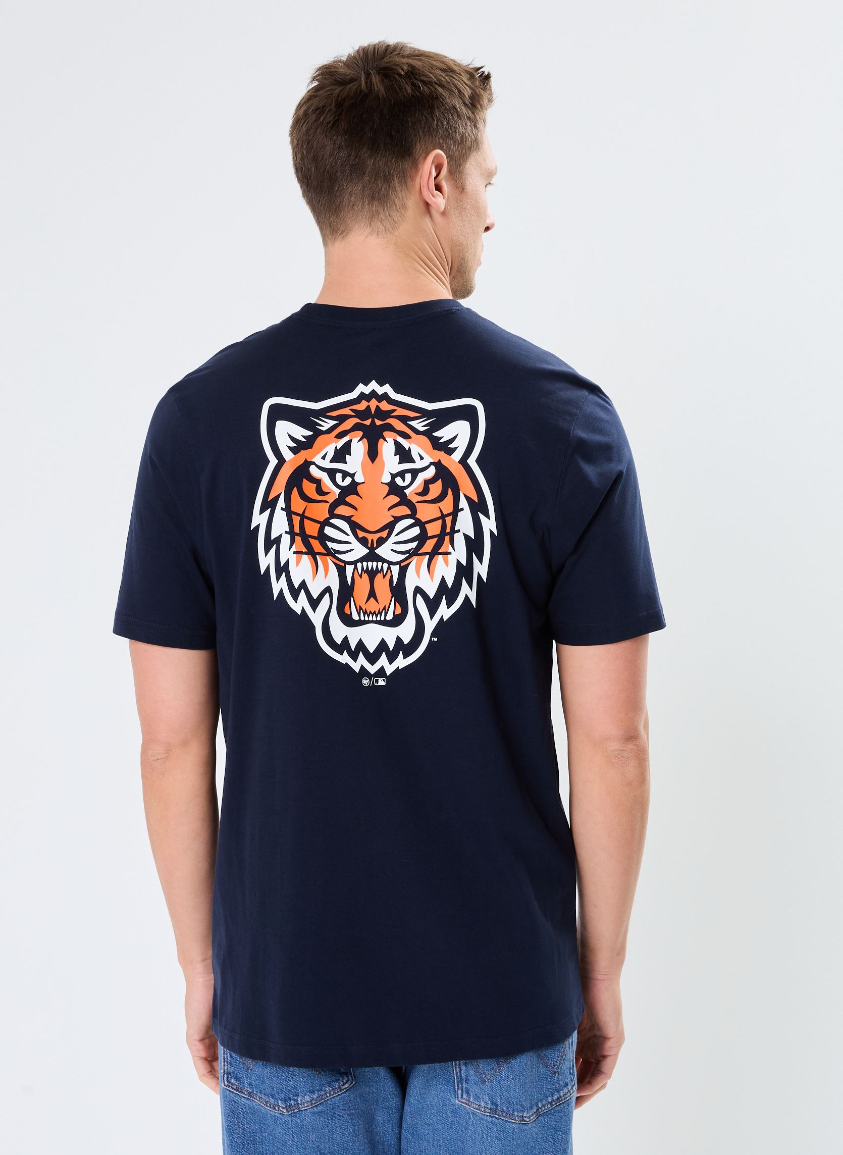 Tee-shirts manches courtes 47 TEE MLB DETROIT TIGERS BACKER ECHO FA homme bleu 47 BRAND Tee-shirts manches courtes 47 TEE MLB DETROIT TIGERS BACKER ECHO FA homme bleu NAVY