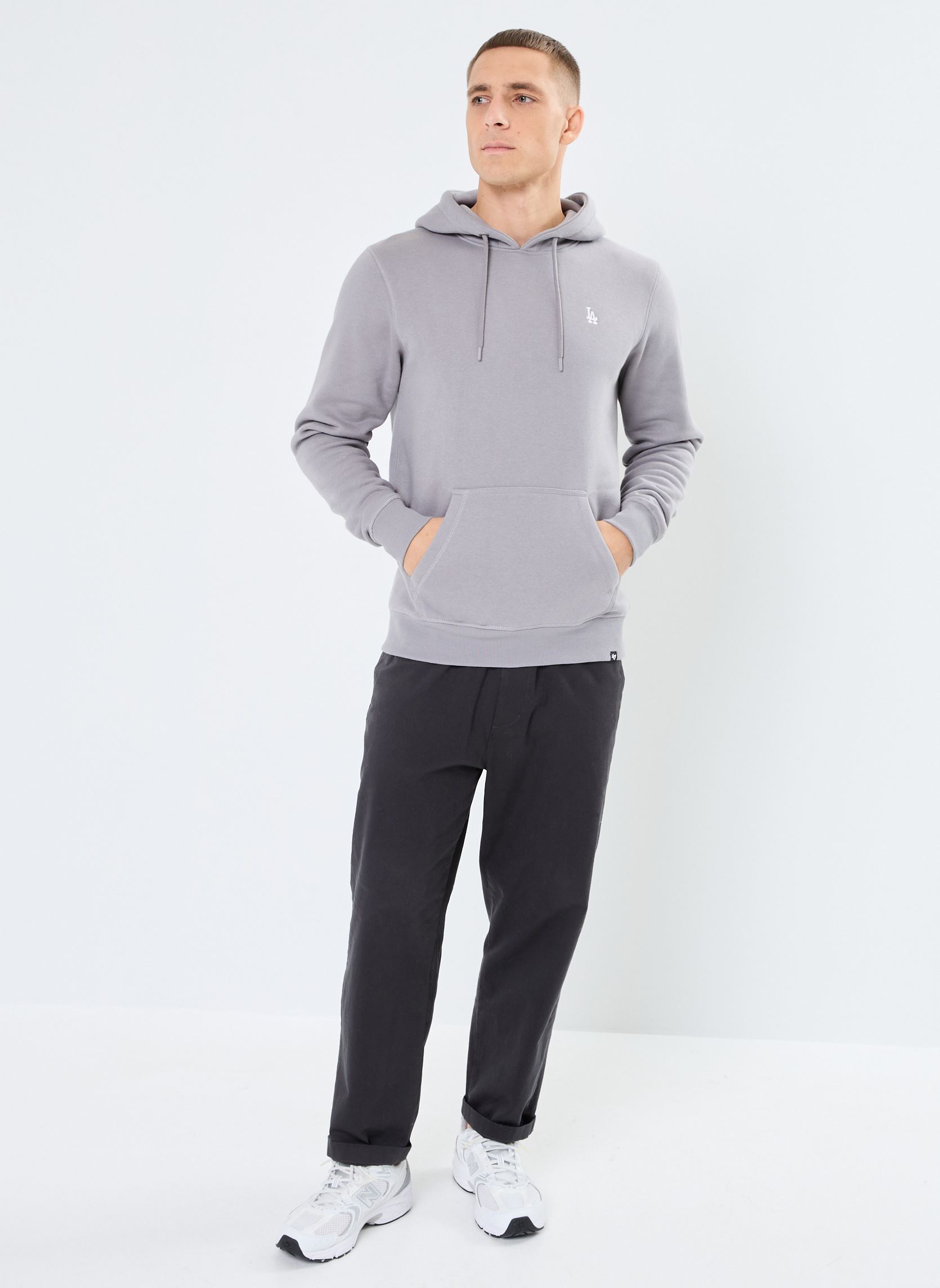Sweats à capuche 47 HOOD MLB NEWYORK YANKEES BASE RUNER L homme gris 47 BRAND Sweats à capuche 47 HOOD MLB NEWYORK YANKEES BASE RUNER L homme gris WOLFGREY