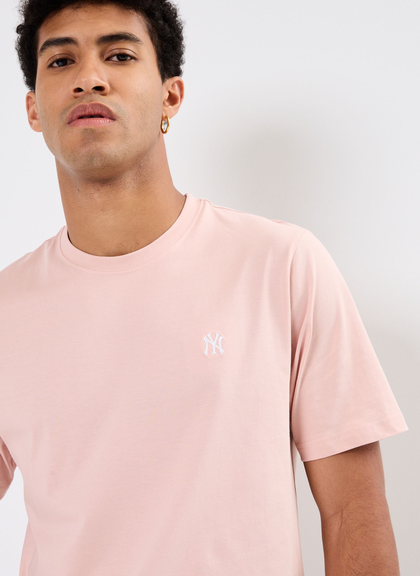 Tee-shirts manches courtes 47 TEE MLB NEW YORK YANKEES BASE RUNER L homme rose 47 BRAND Tee-shirts manches courtes 47 TEE MLB NEW YORK YANKEES BASE RUNER L homme rose DUSTY MAUVE