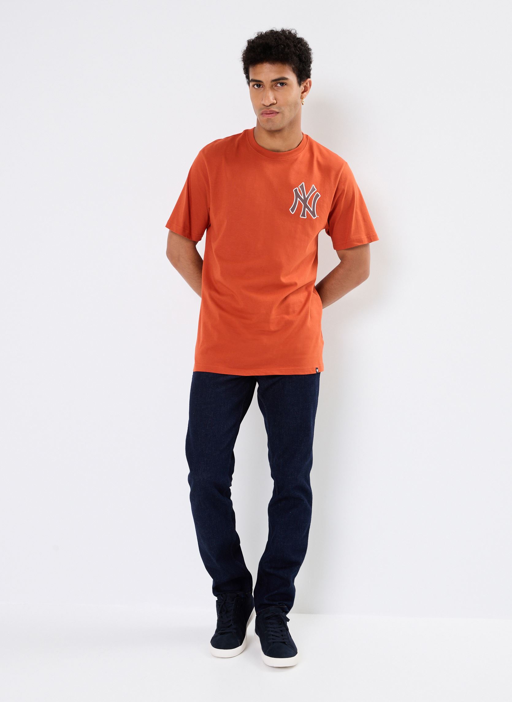 T-shirts 47 TEE MLB NEW YORK YANKEES BACKER ECHO heren oranje 47 BRAND T-shirts 47 TEE MLB NEW YORK YANKEES BACKER ECHO heren oranje CLAY