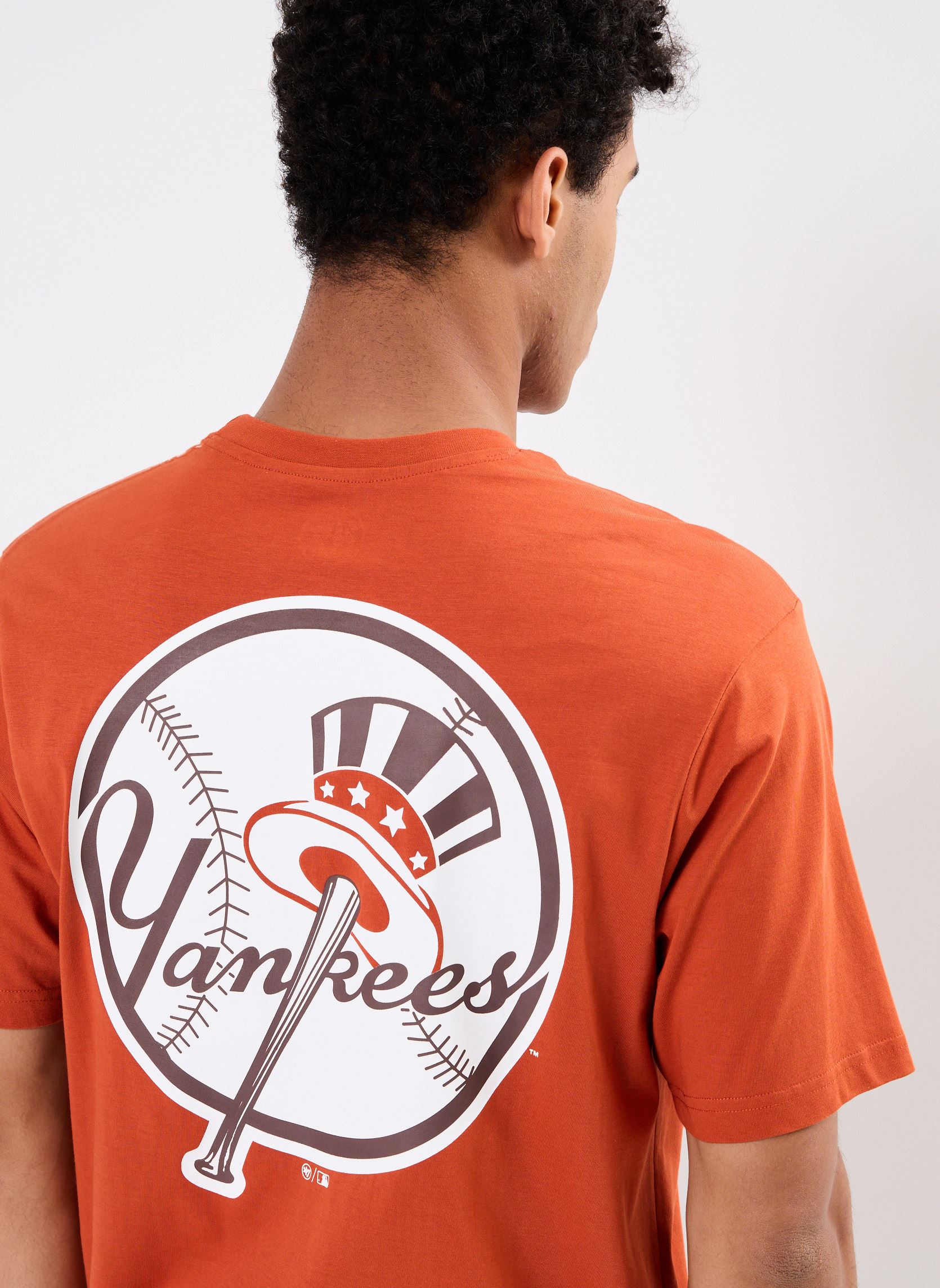 T-shirts 47 TEE MLB NEW YORK YANKEES BACKER ECHO heren oranje 47 BRAND T-shirts 47 TEE MLB NEW YORK YANKEES BACKER ECHO heren oranje CLAY