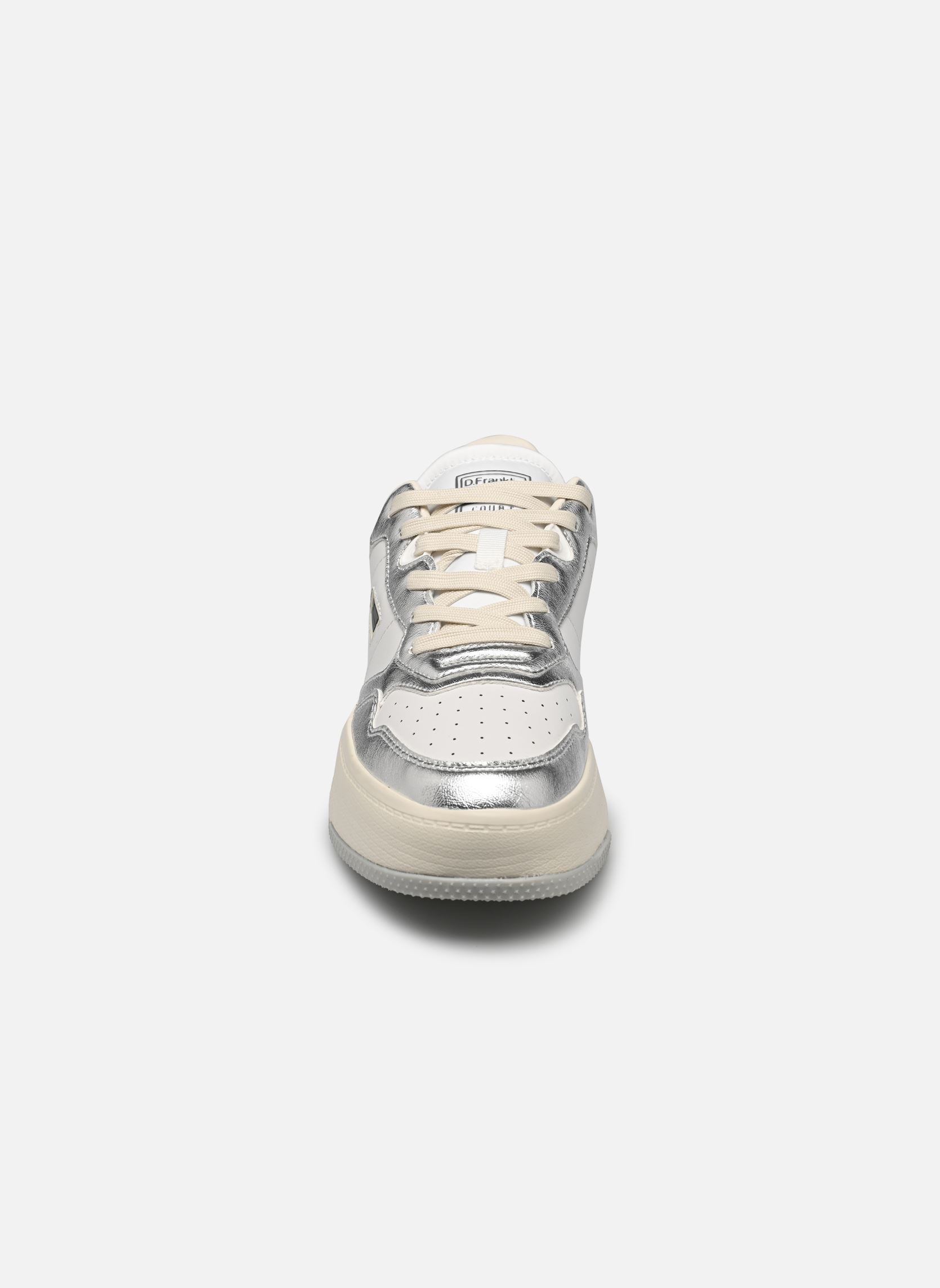 Baskets Court 321 femme argent D Franklin Baskets Court 321 femme argent WHITE/SILVER