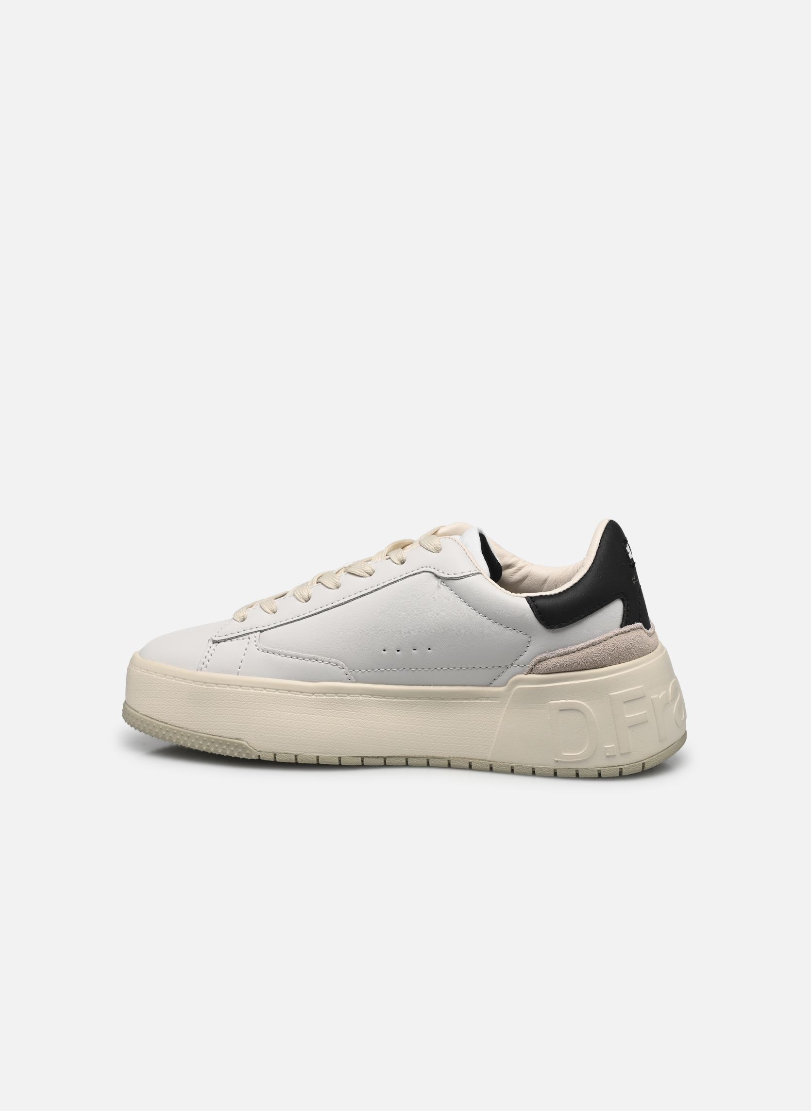 Sneakers Court 321 dames wit D Franklin Sneakers Court 321 dames wit WHITE