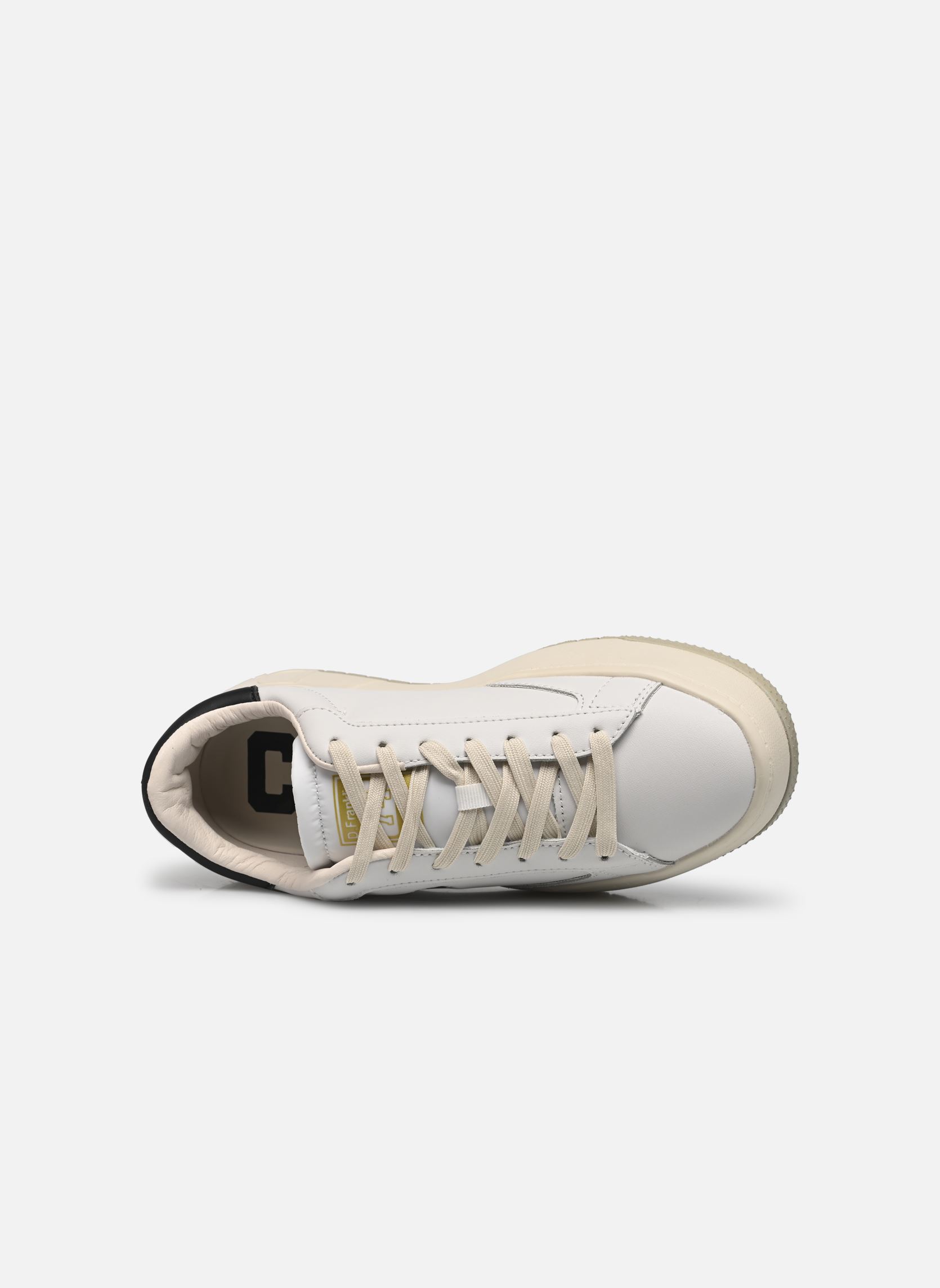 Sneakers Court 321 dames wit D Franklin Sneakers Court 321 dames wit WHITE