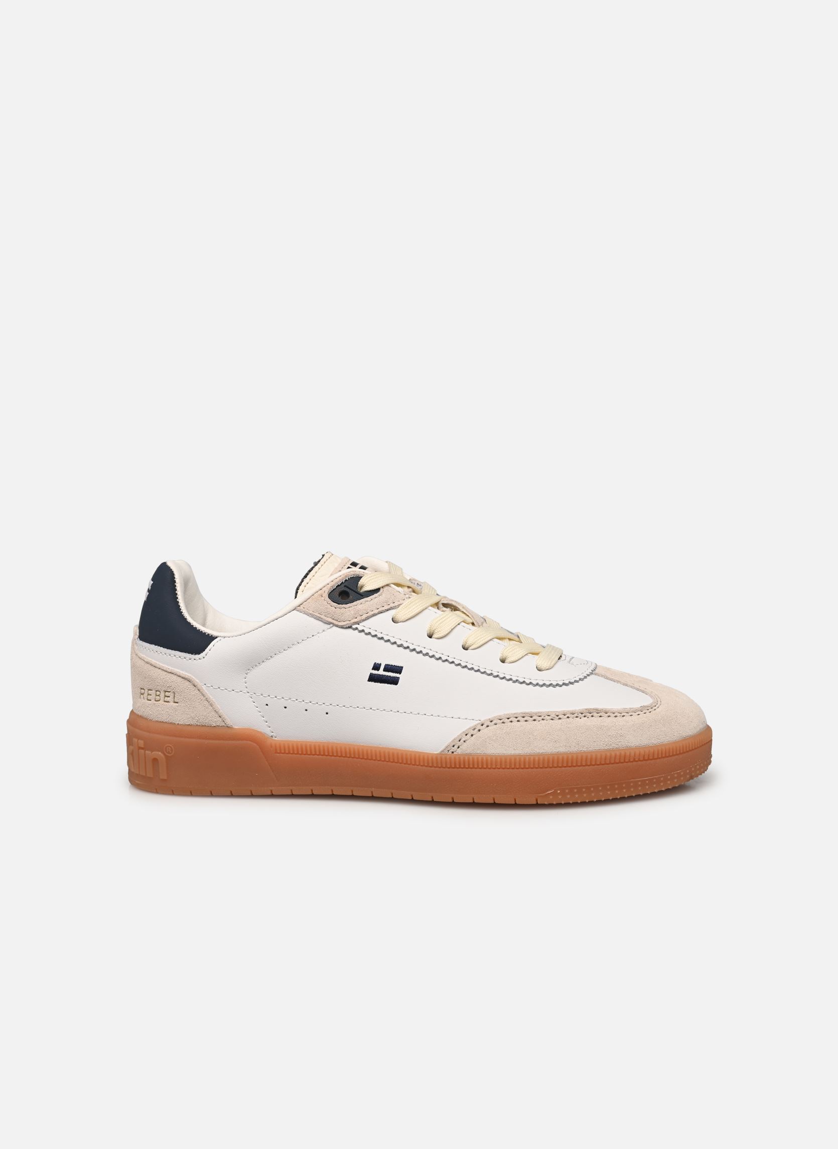 Sneakers Rebel 387 dames wit D Franklin Sneakers Rebel 387 dames wit WHITE