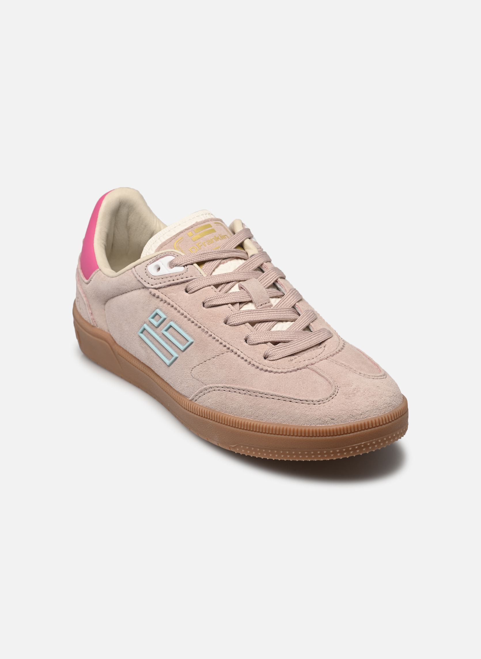 Sneakers Rebel 387 dames roze D Franklin Sneakers Rebel 387 dames roze BEIGEROSE