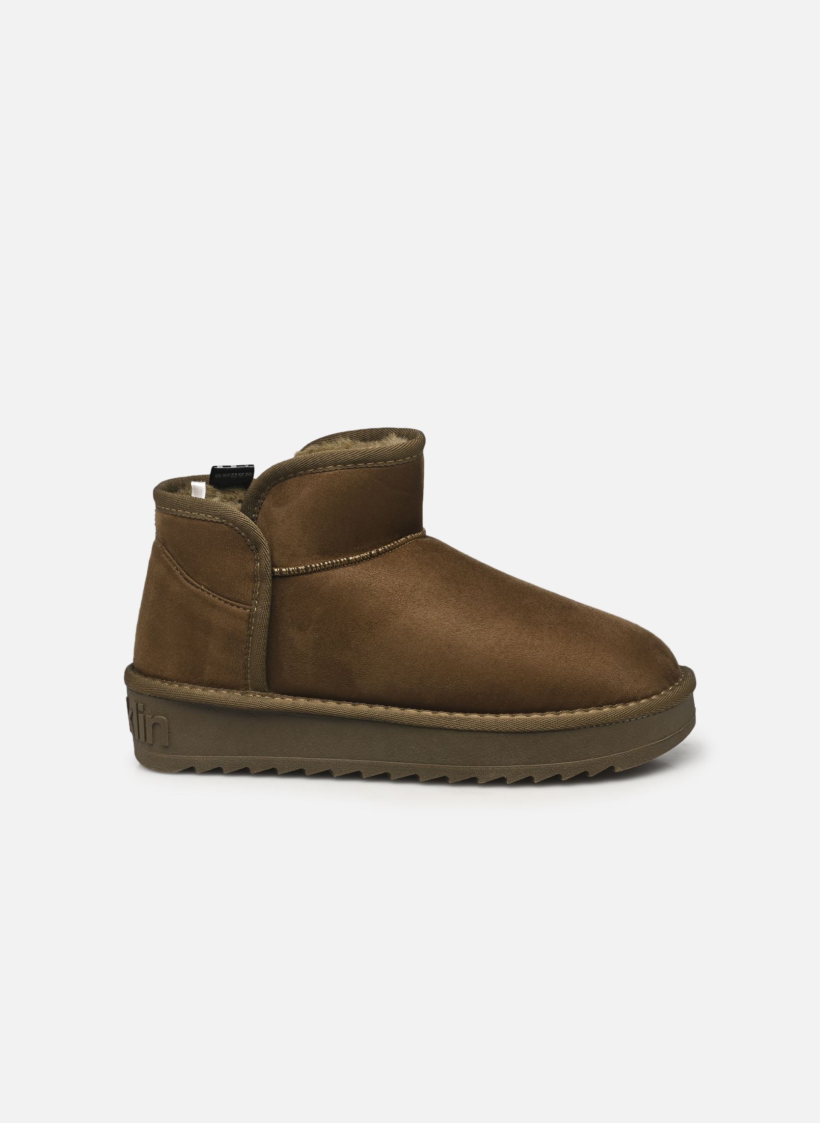 Gefütterte Stiefeletten Nordic 370 damen grün D Franklin Gefütterte Stiefeletten Nordic 370 damen grün OLIVE