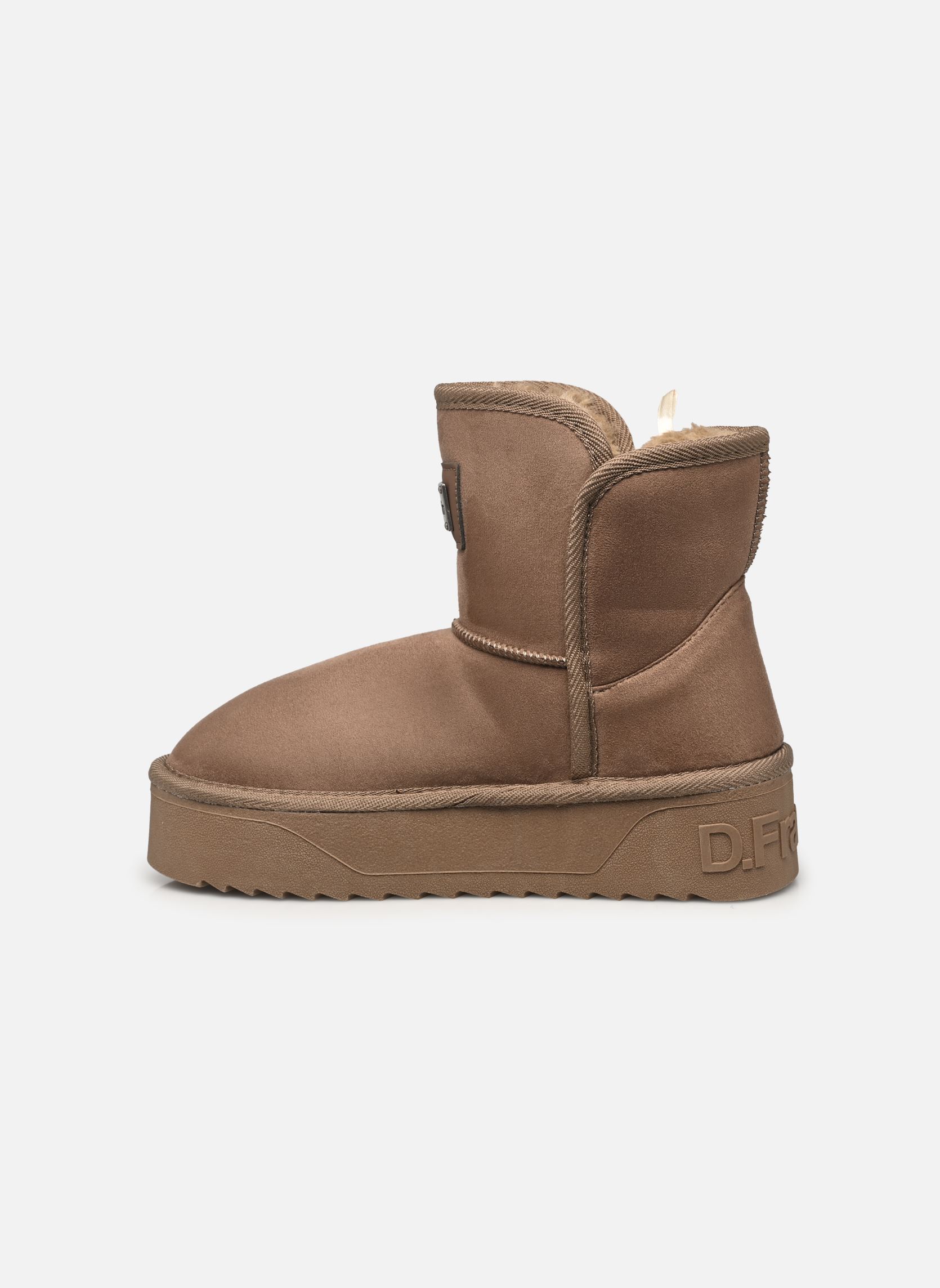 Gefütterte Stiefeletten Nordic V2.371 damen braun D Franklin Gefütterte Stiefeletten Nordic V2.371 damen braun TAUP
