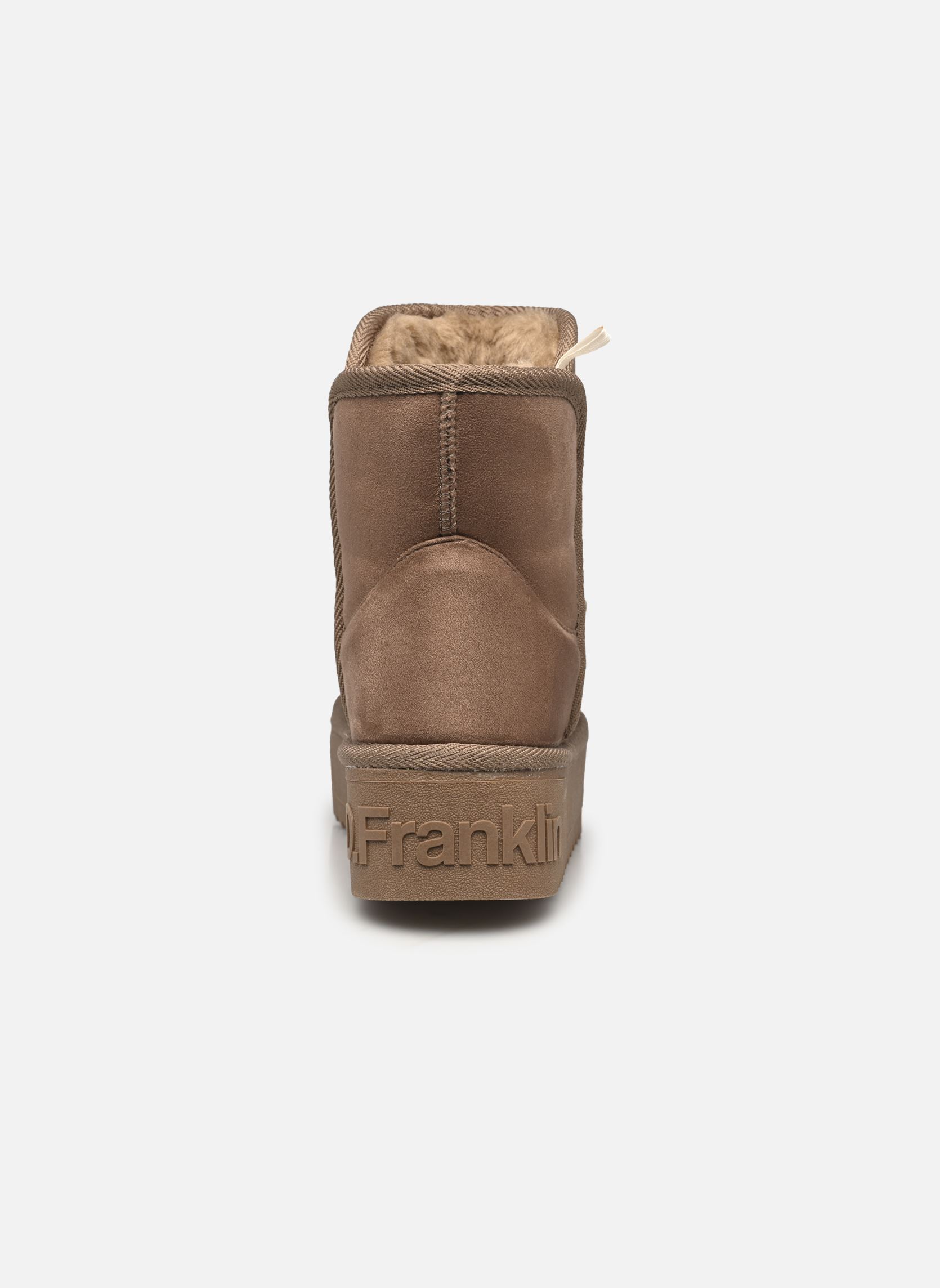 Gefütterte Stiefeletten Nordic V2.371 damen braun D Franklin Gefütterte Stiefeletten Nordic V2.371 damen braun TAUP