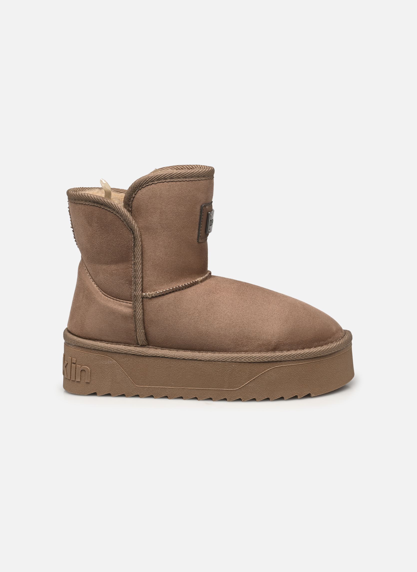 Gefütterte Stiefeletten Nordic V2.371 damen braun D Franklin Gefütterte Stiefeletten Nordic V2.371 damen braun TAUP
