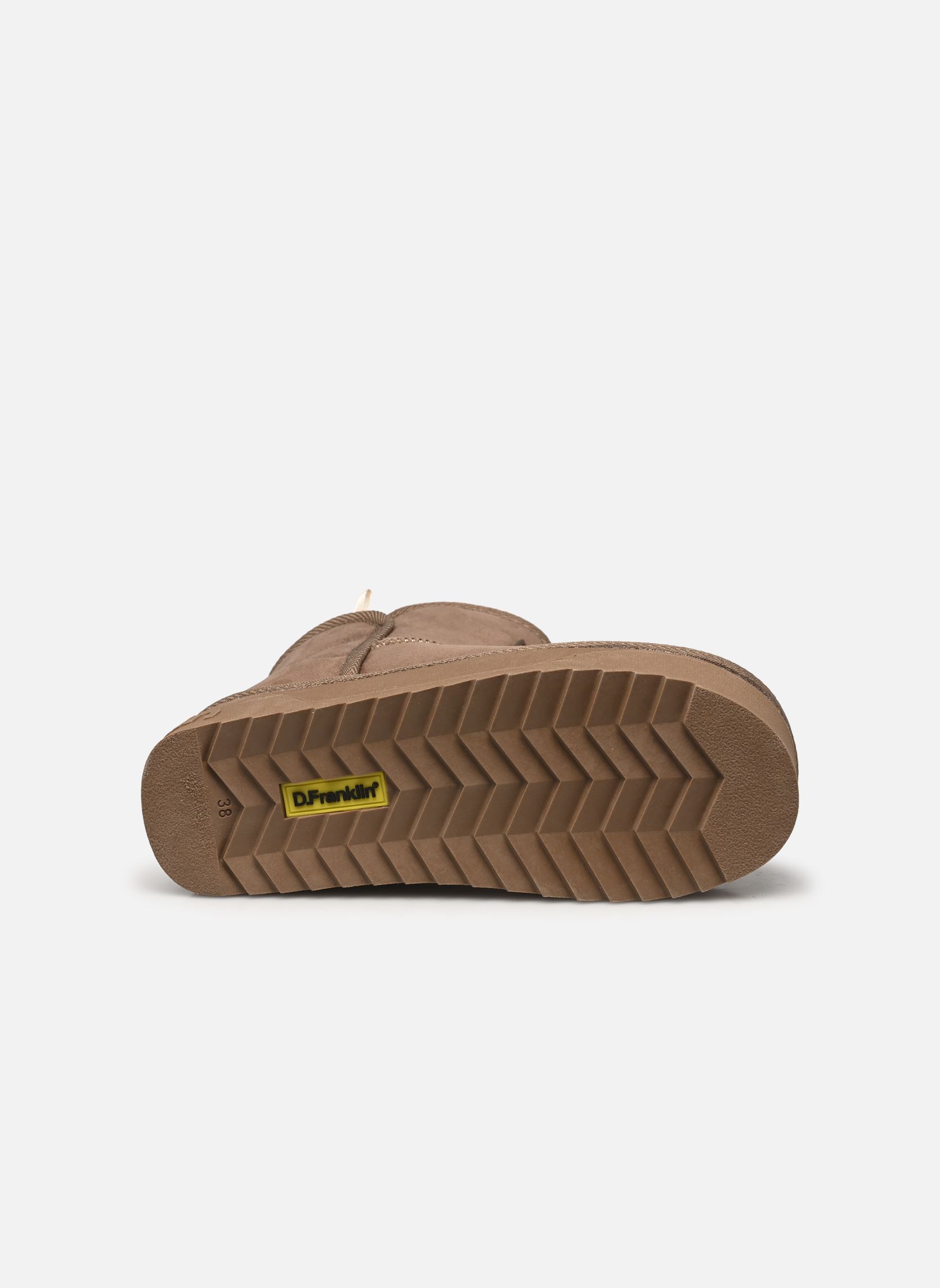 Gefütterte Stiefeletten Nordic V2.371 damen braun D Franklin Gefütterte Stiefeletten Nordic V2.371 damen braun TAUP